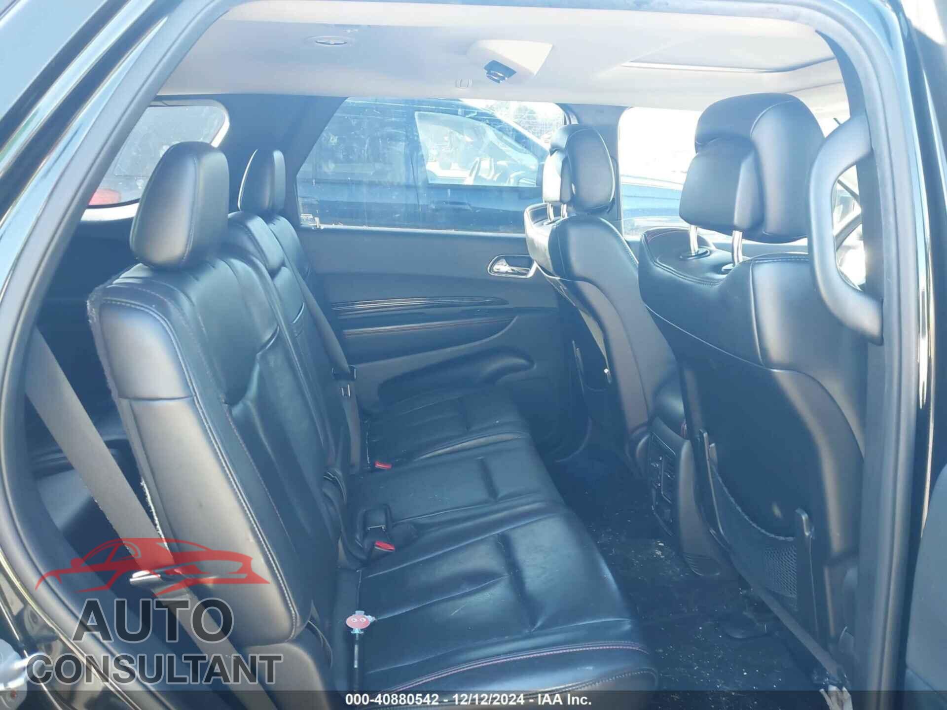 DODGE DURANGO 2012 - 1C4SDJCT2CC109345
