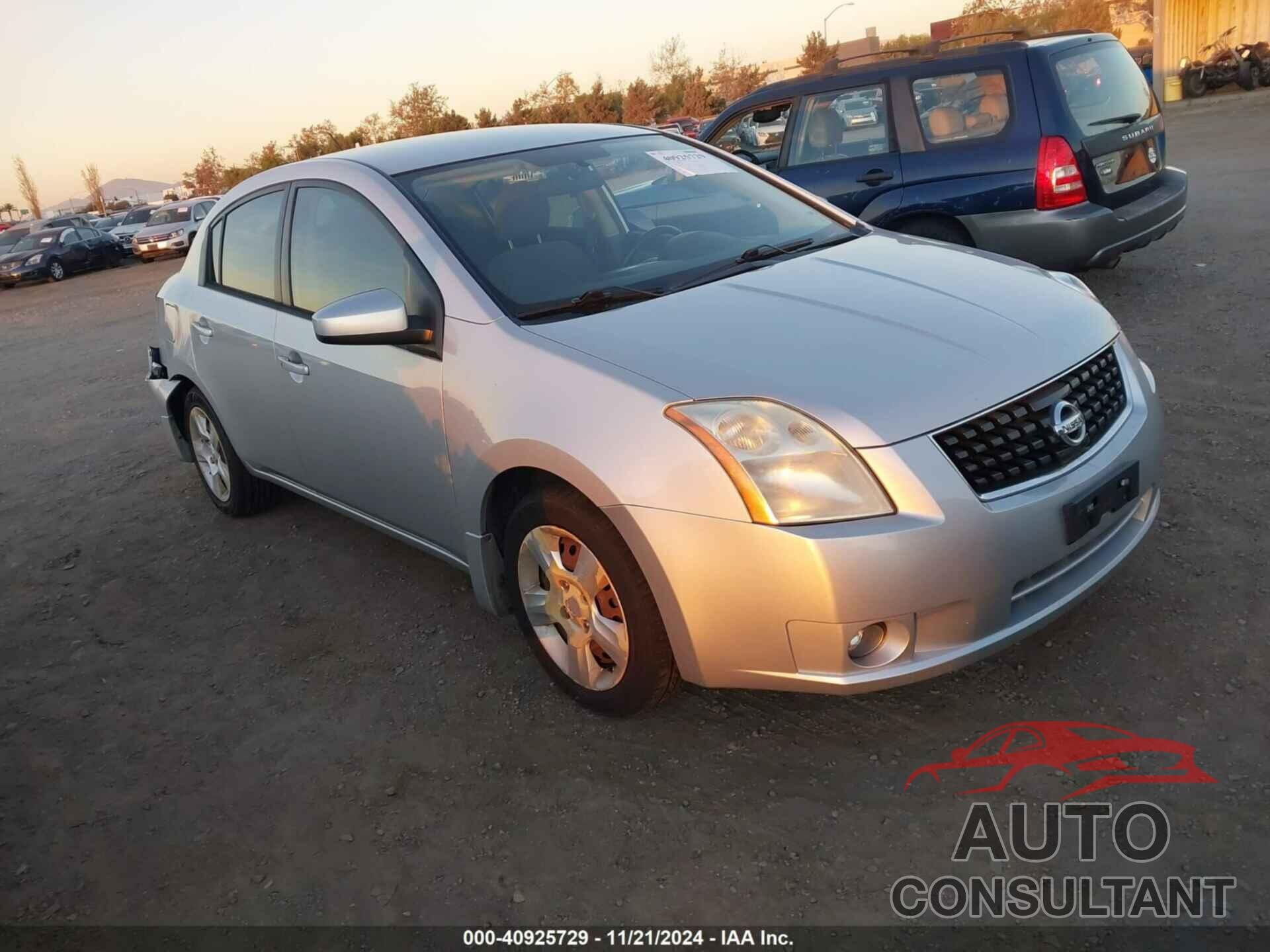 NISSAN SENTRA 2009 - 3N1AB61E89L611943