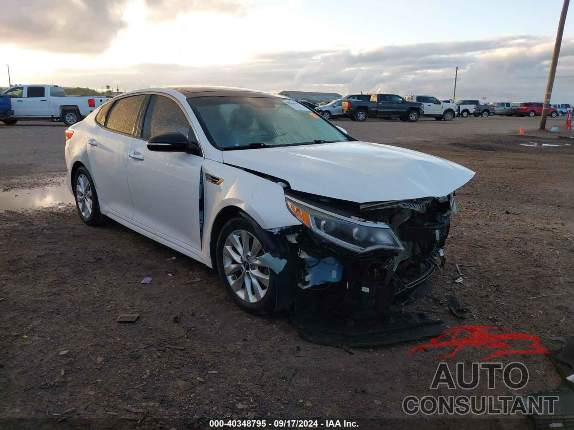 KIA OPTIMA 2016 - 5XXGU4L39GG004010