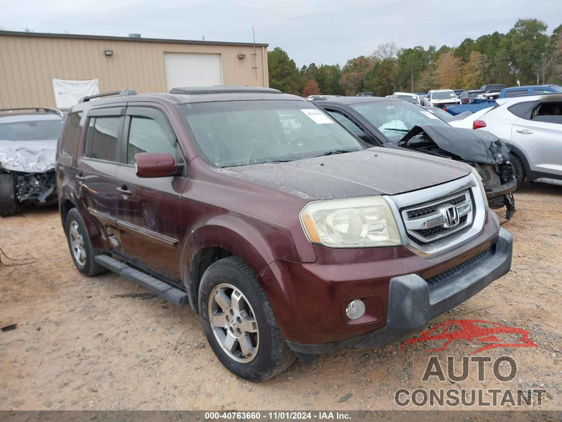 HONDA PILOT 2009 - 5FNYF38949B027240