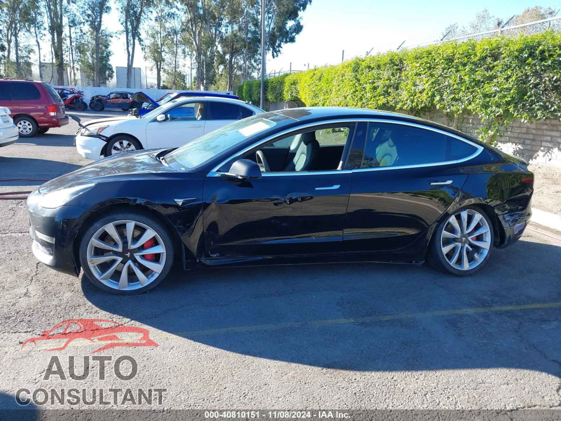 TESLA MODEL 3 2019 - 5YJ3E1EB9KF425655
