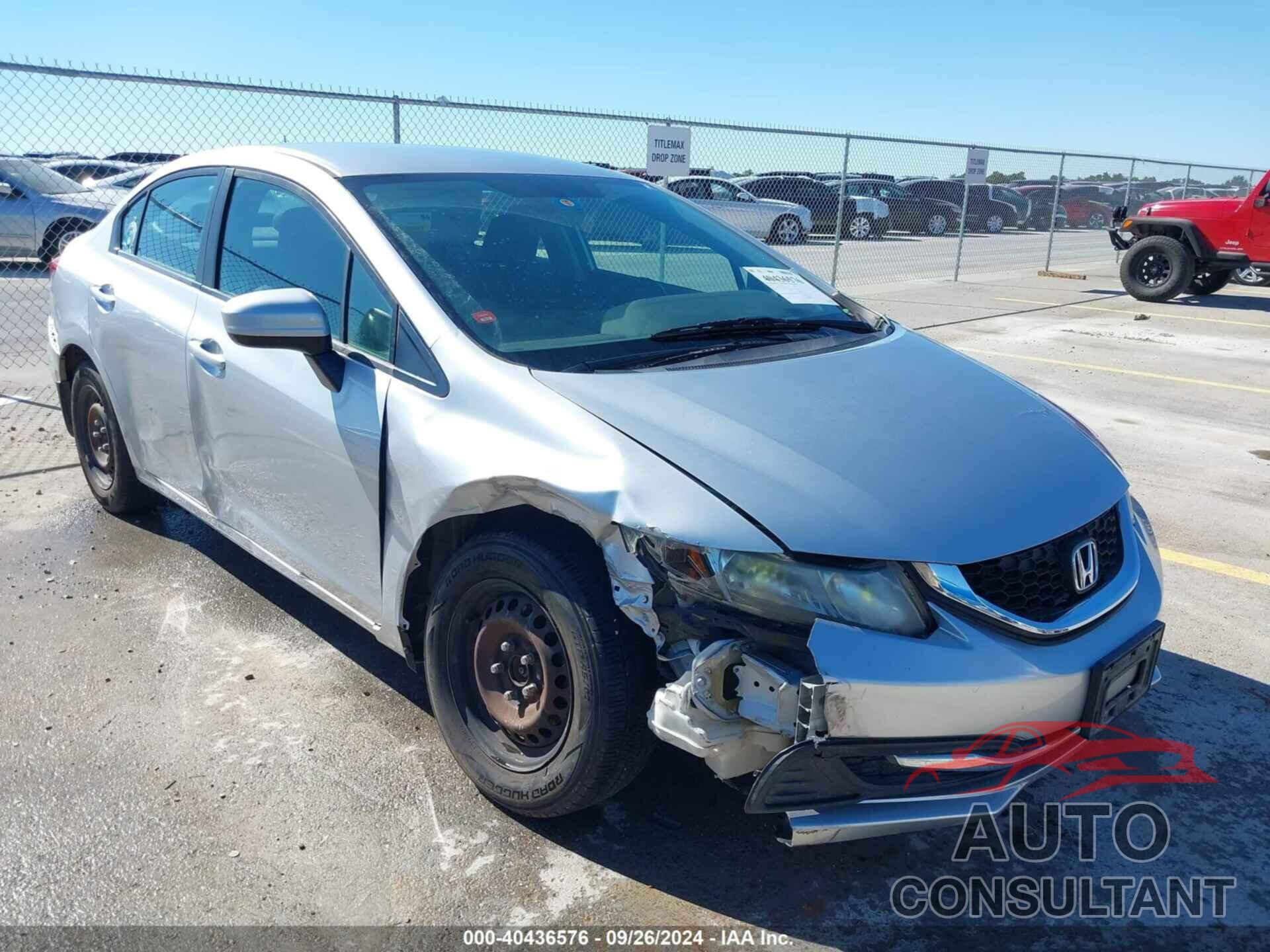 HONDA CIVIC 2015 - 2HGFB2F57FH561059