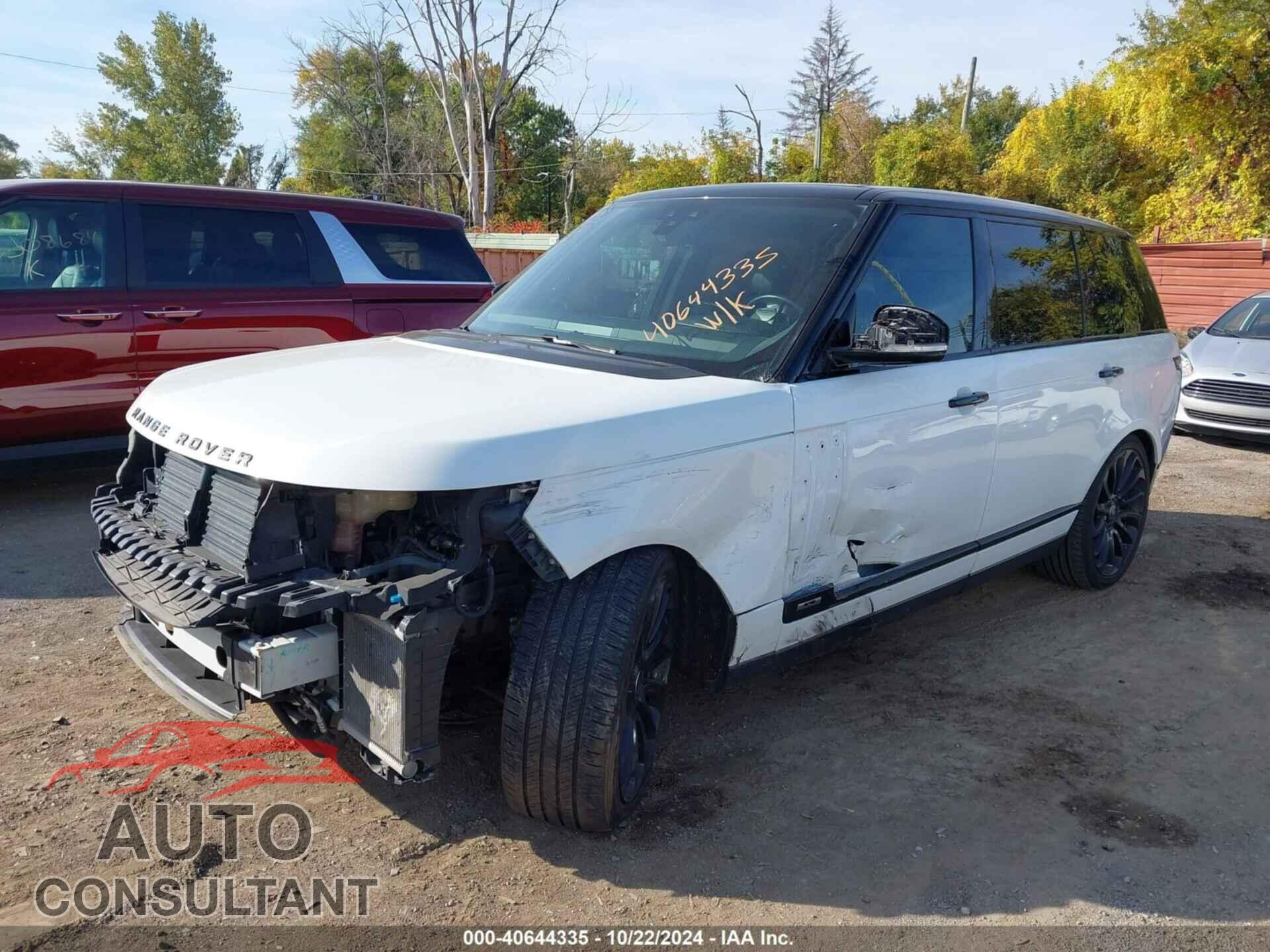 LAND ROVER RANGE ROVER 2017 - SALGS5FE7HA362320