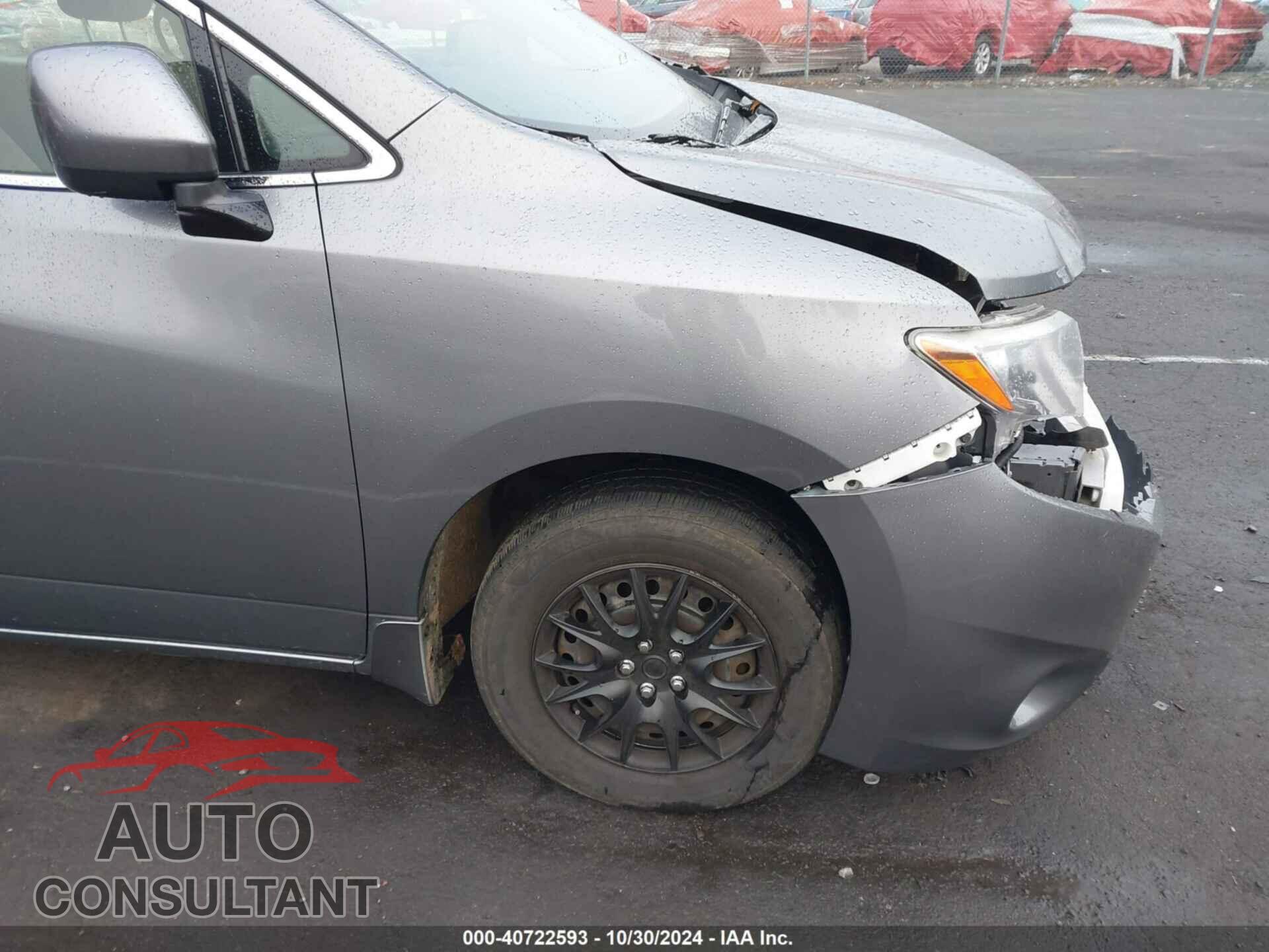NISSAN QUEST 2015 - JN8AE2KP9F9133473