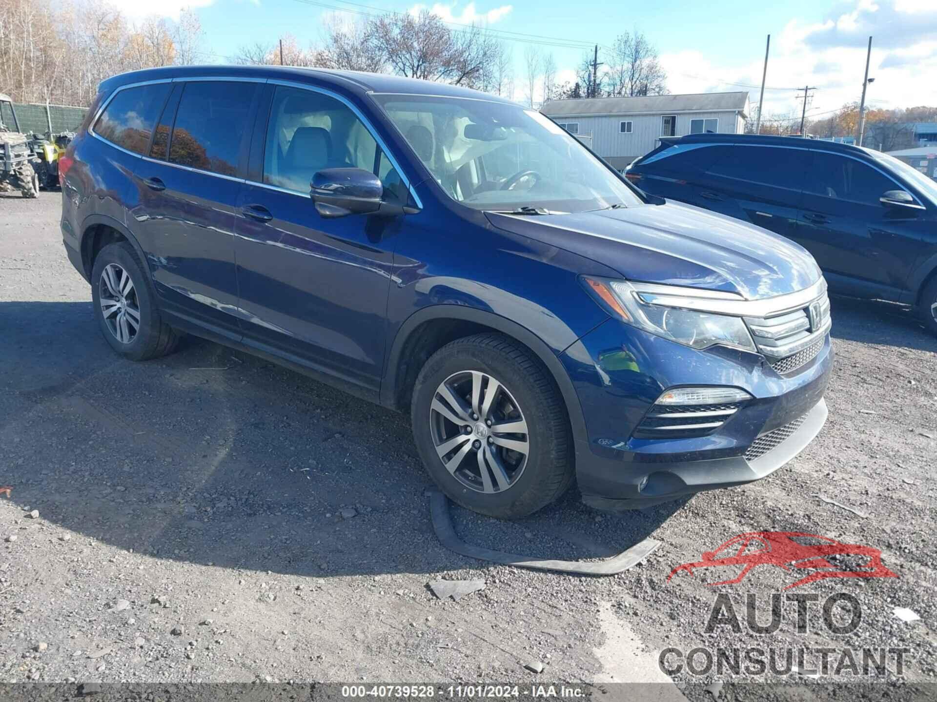 HONDA PILOT 2016 - 5FNYF6H67GB116417