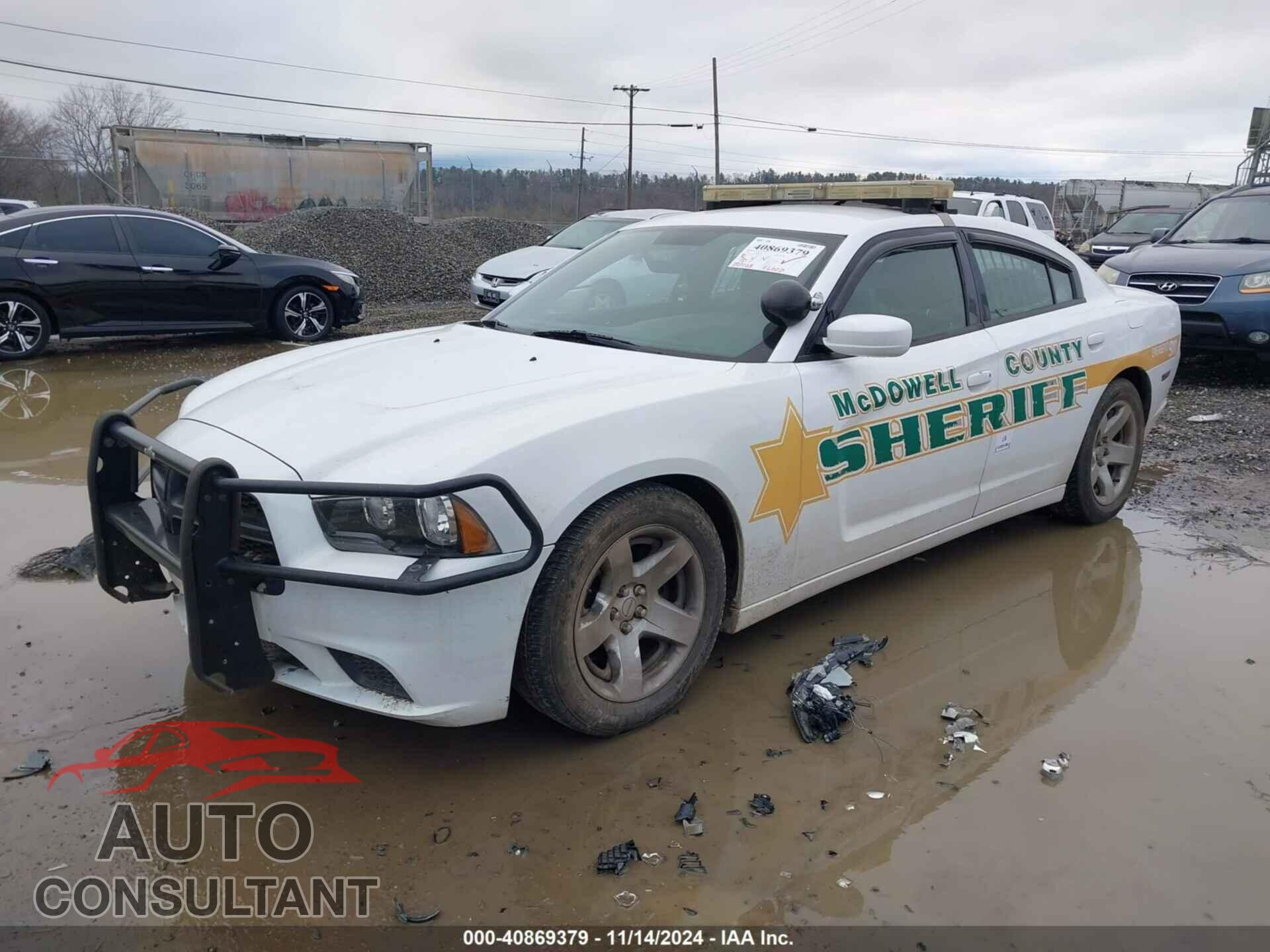 DODGE CHARGER 2012 - 2C3CDXAG2CH132591