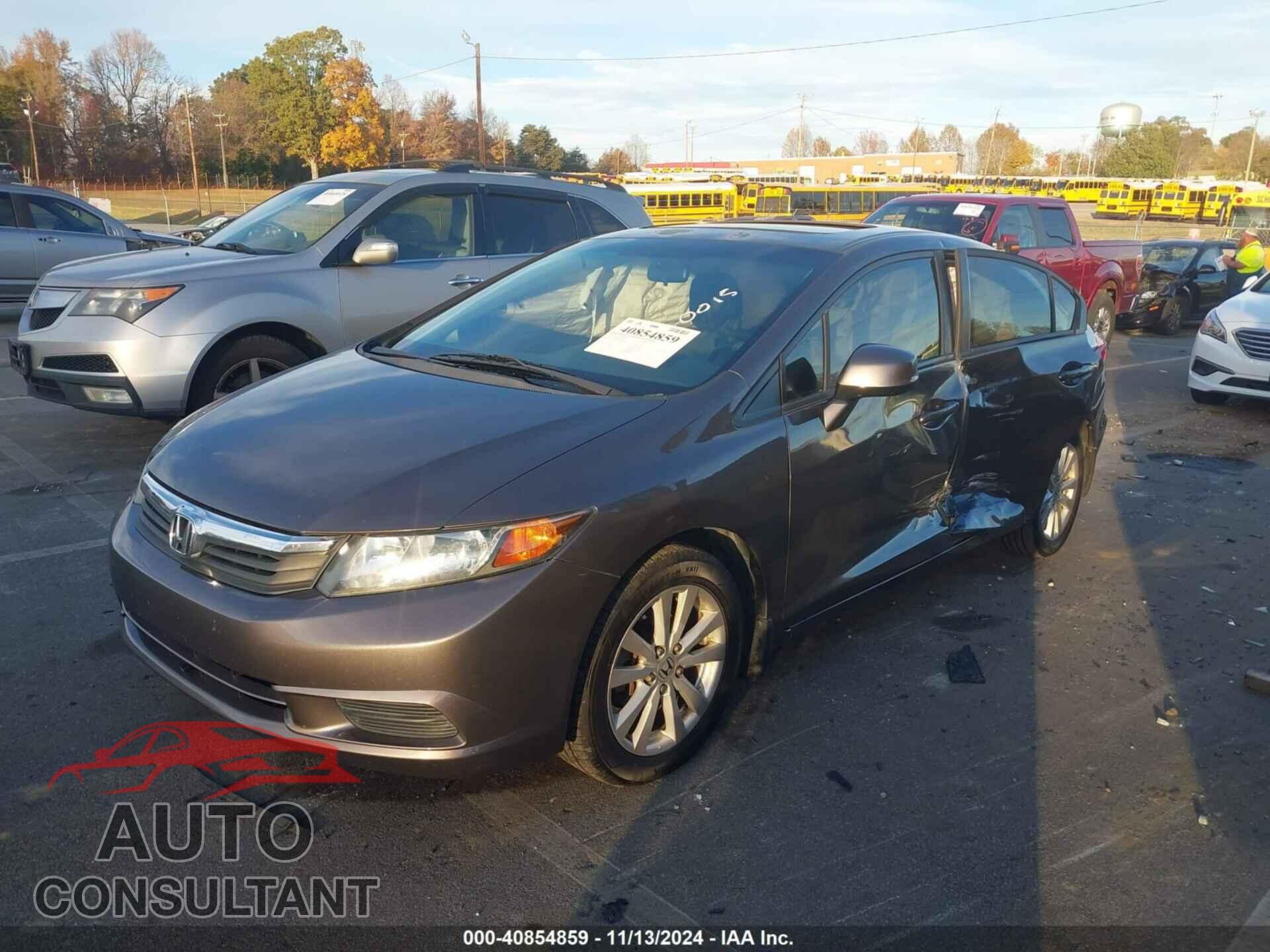 HONDA CIVIC 2012 - 2HGFB2F8XCH510015