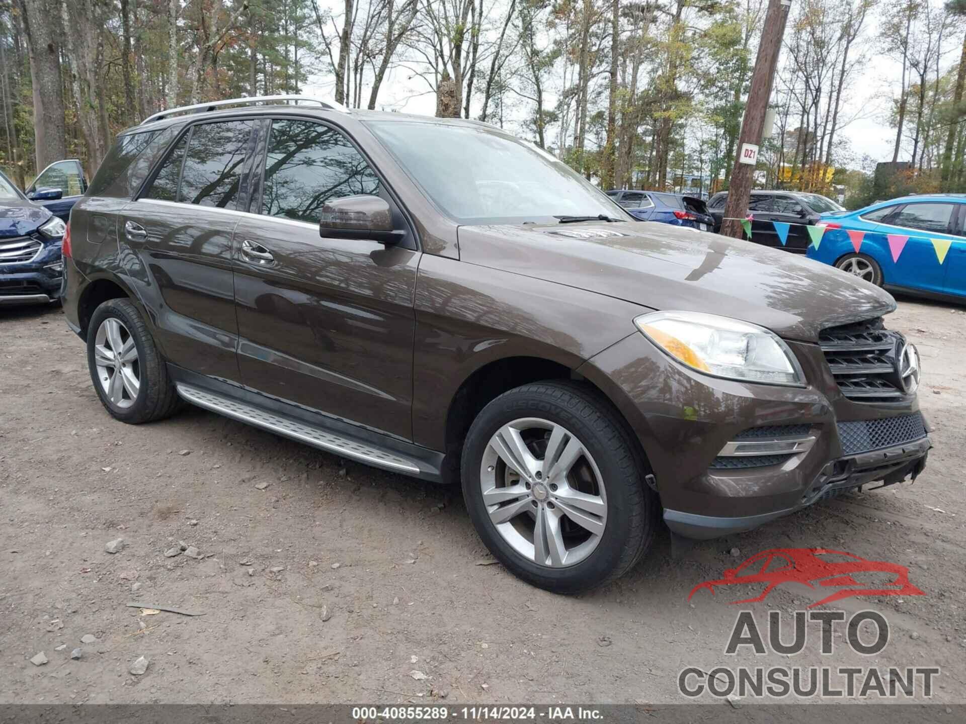 MERCEDES-BENZ ML 350 2013 - 4JGDA5HB9DA199935