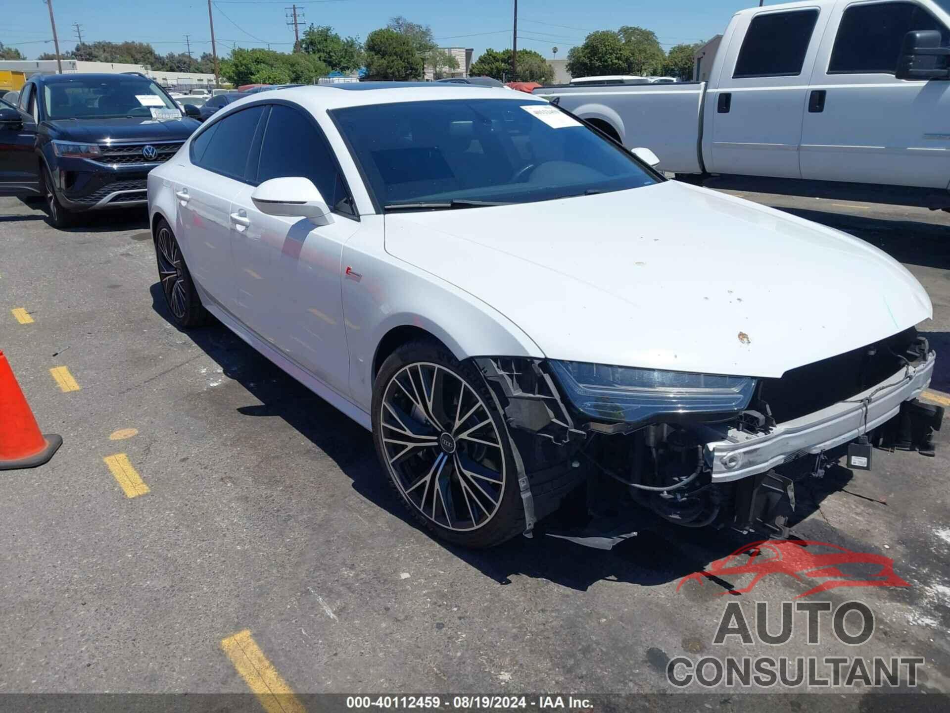 AUDI A7 2016 - WAUWGAFC0GN098888