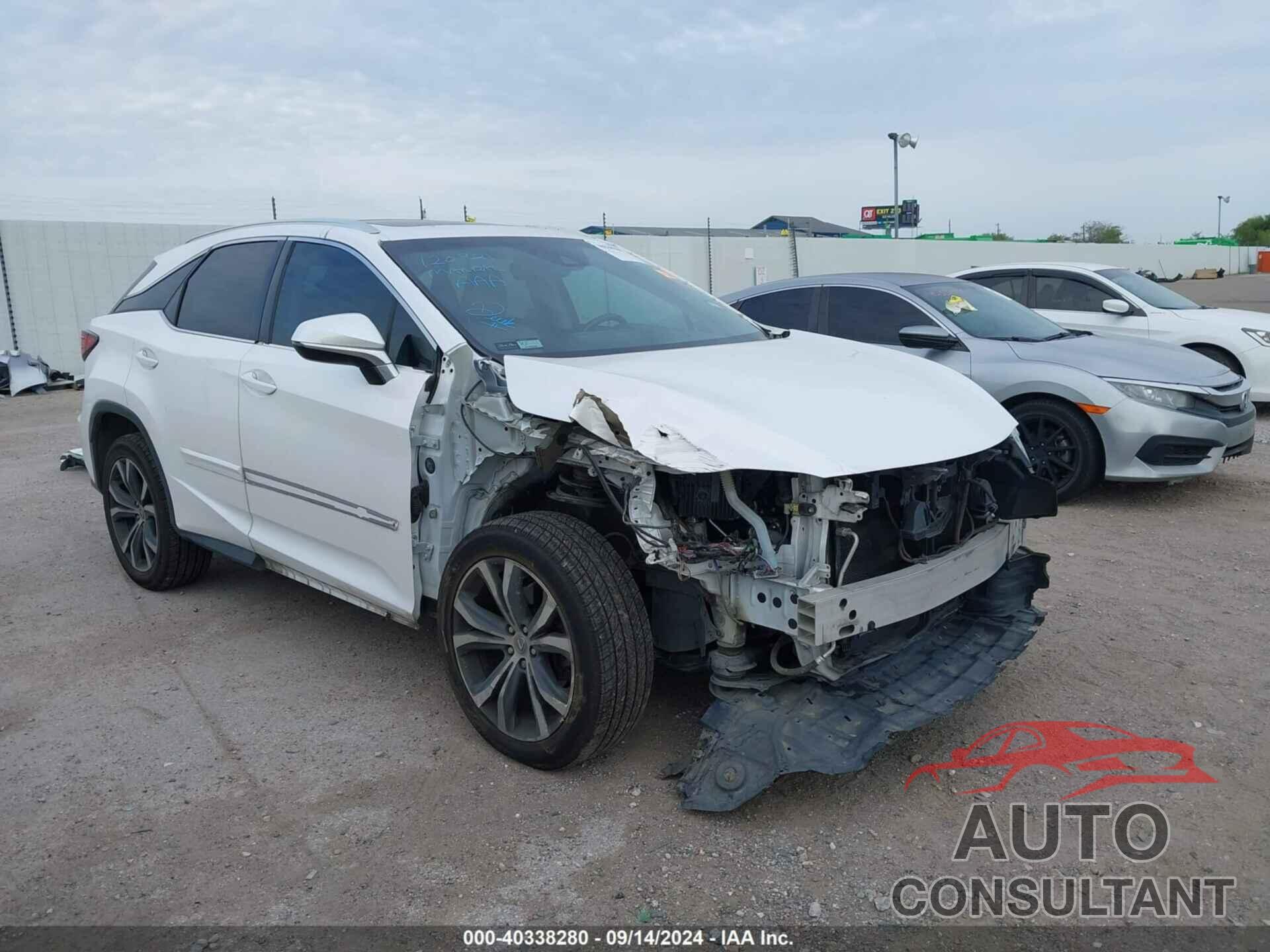 LEXUS RX 350 2017 - 2T2BZMCA6HC074529