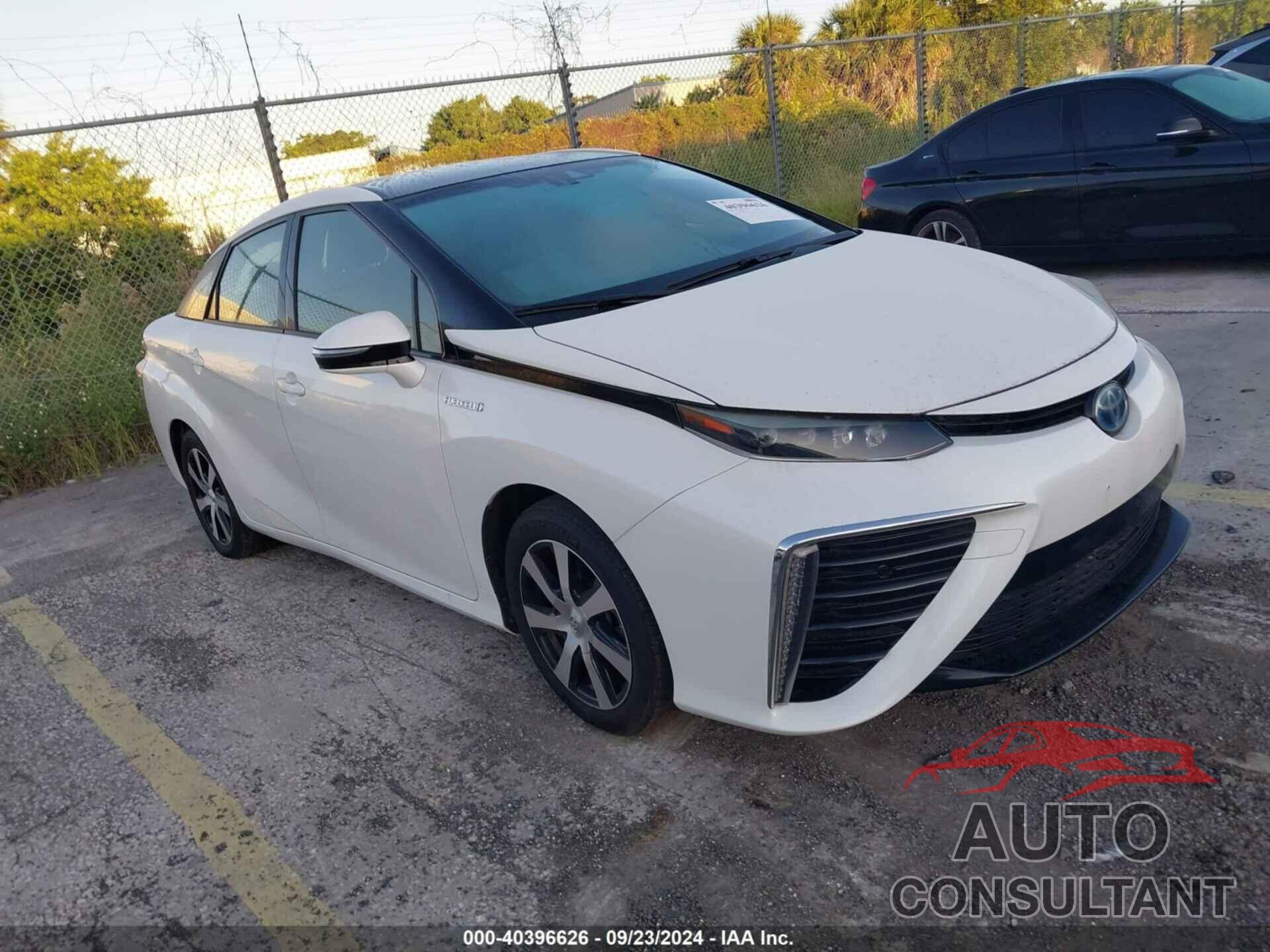 TOYOTA MIRAI 2017 - JTDBVRBD2HA002885