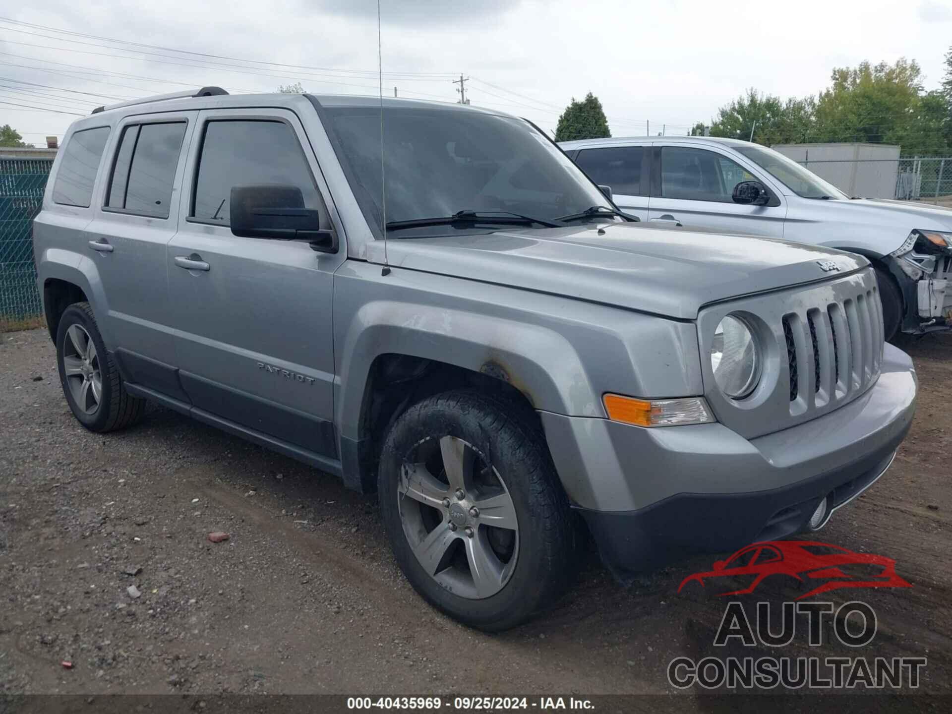 JEEP PATRIOT 2017 - 1C4NJPFA4HD187954