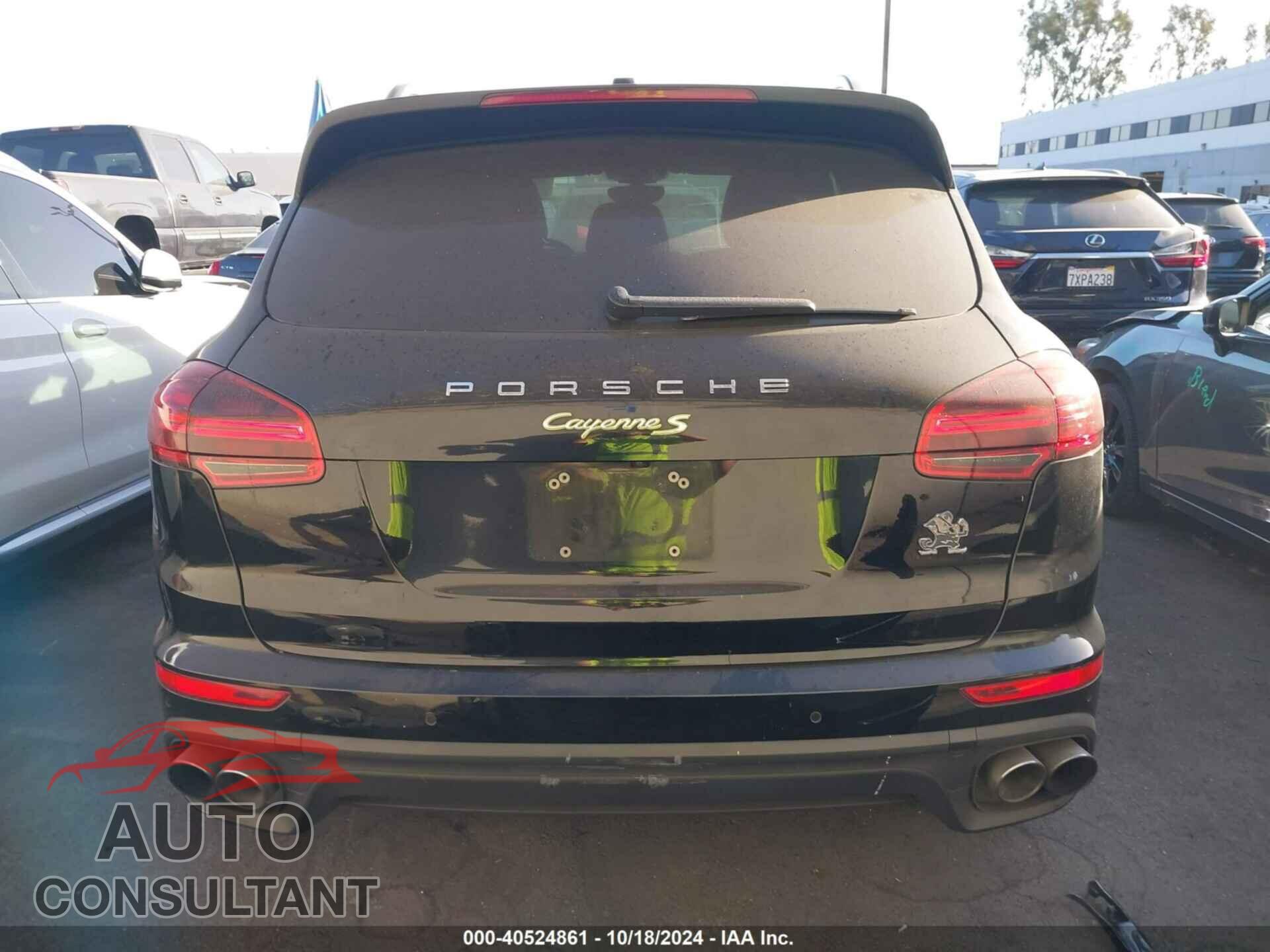 PORSCHE CAYENNE E-HYBRID 2017 - WP1AE2A28HLA74776