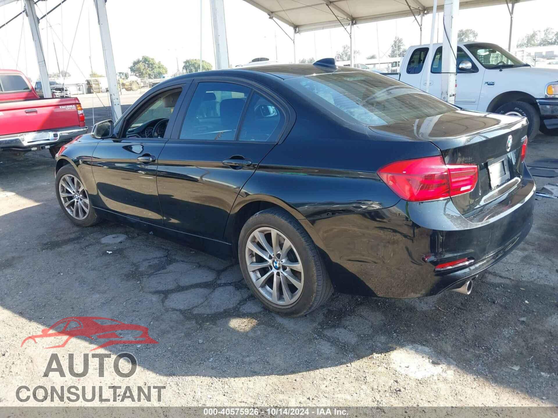 BMW 320I 2016 - WBA8E1G59GNU11029