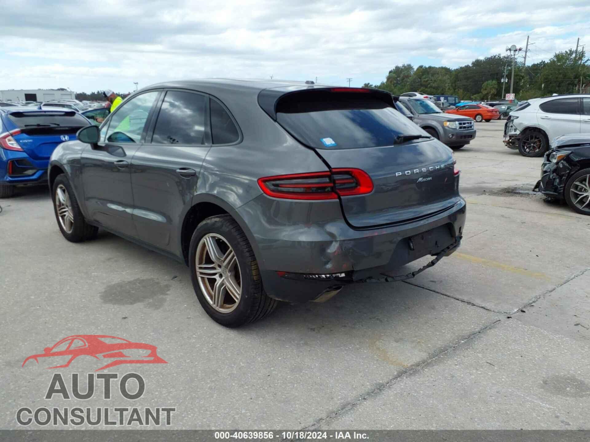 PORSCHE MACAN 2018 - WP1AA2A56JLB10394