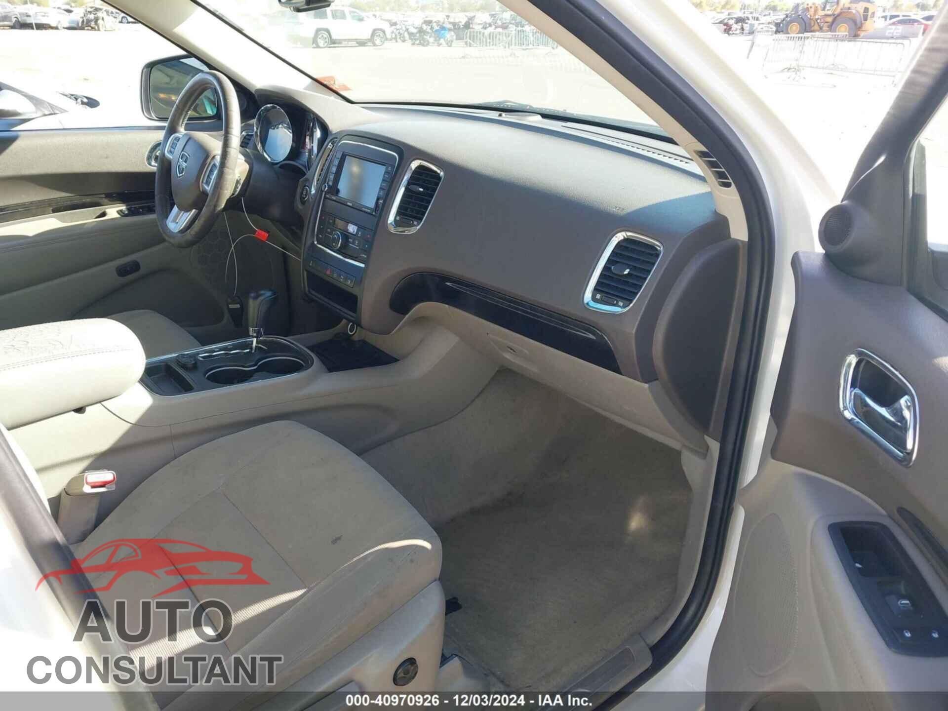 DODGE DURANGO 2012 - 1C4RDJDG2CC358602