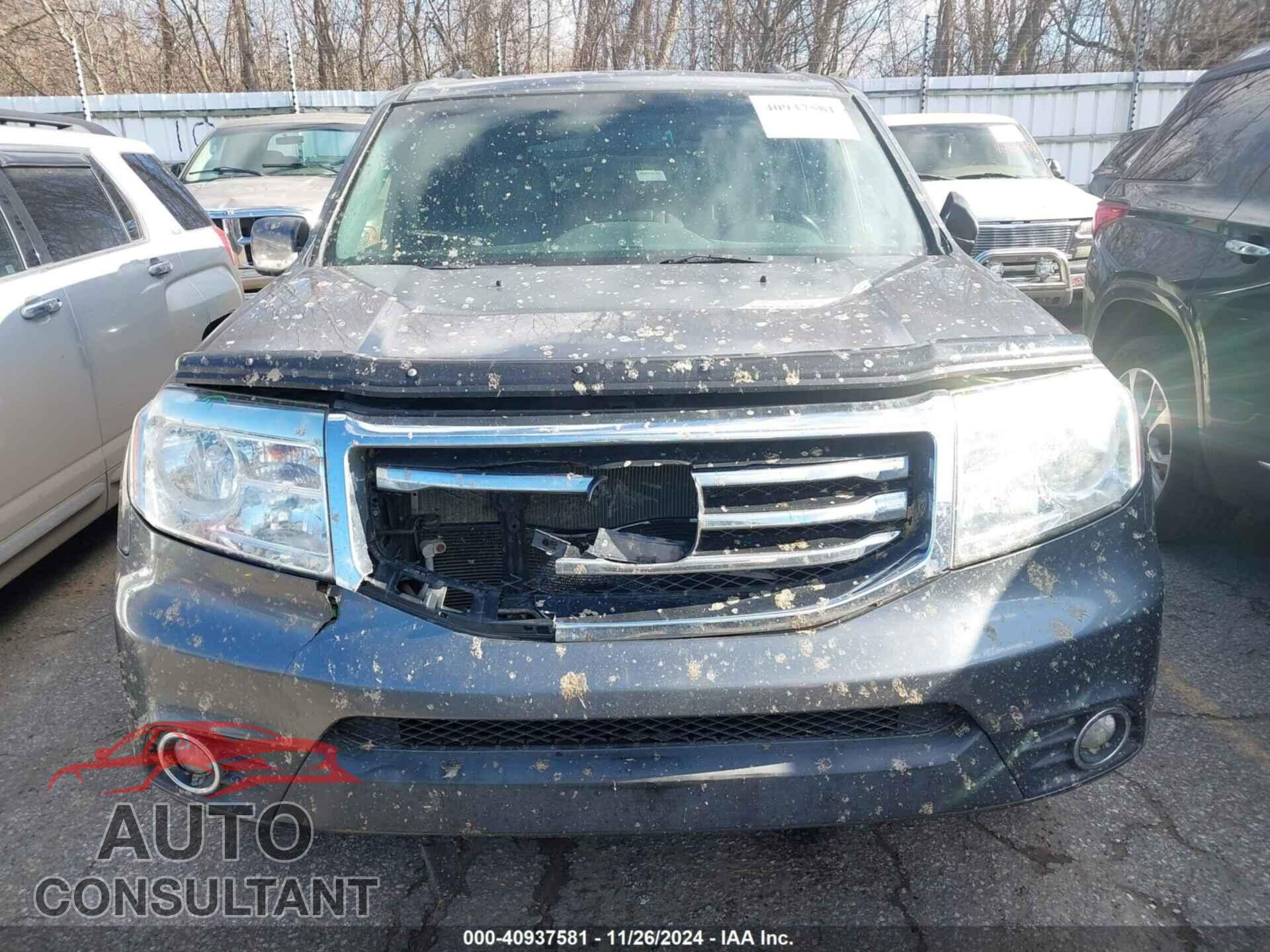 HONDA PILOT 2012 - 5FNYF4H57CB503152