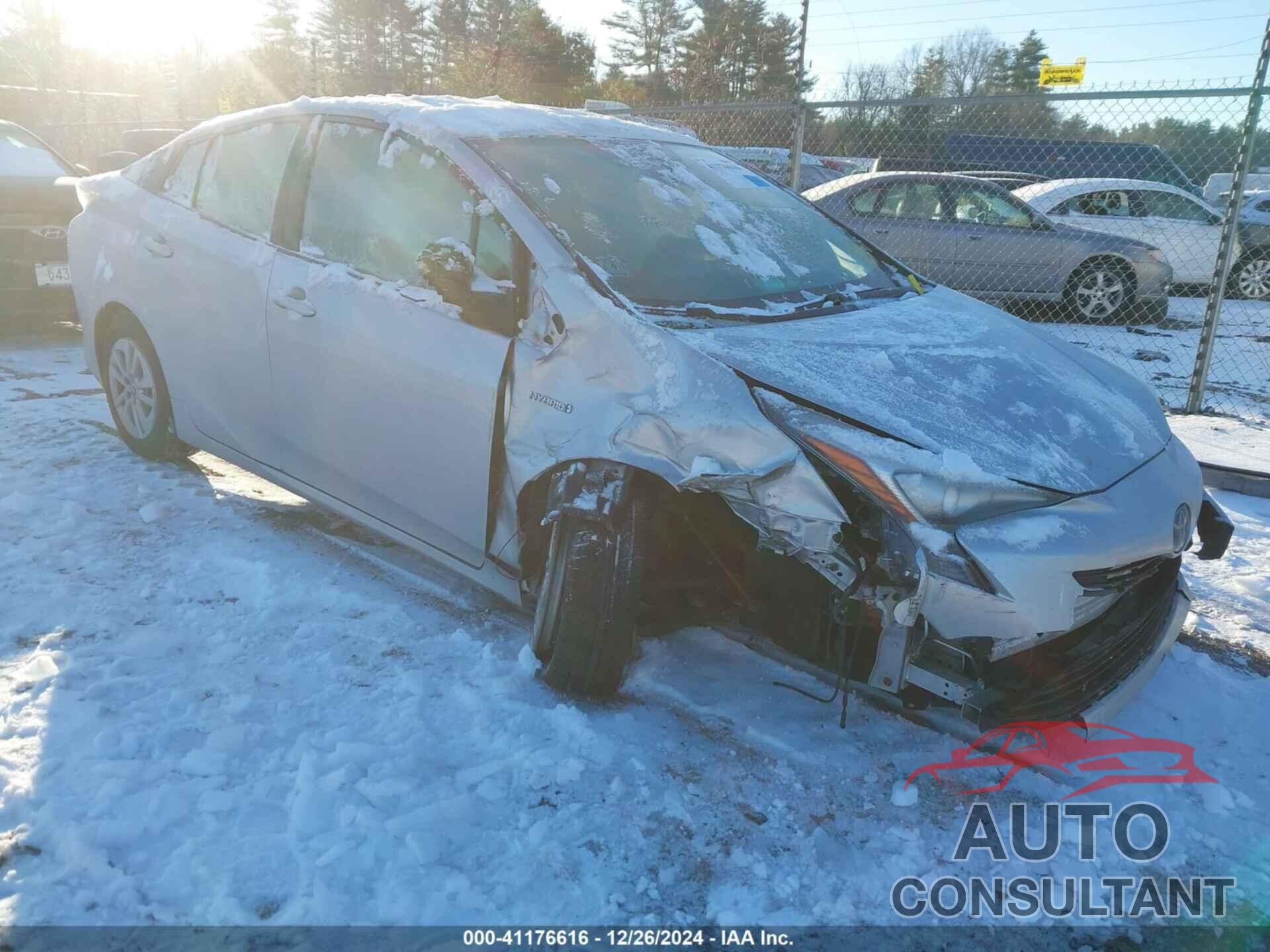 TOYOTA PRIUS 2017 - JTDKBRFU8H3026681