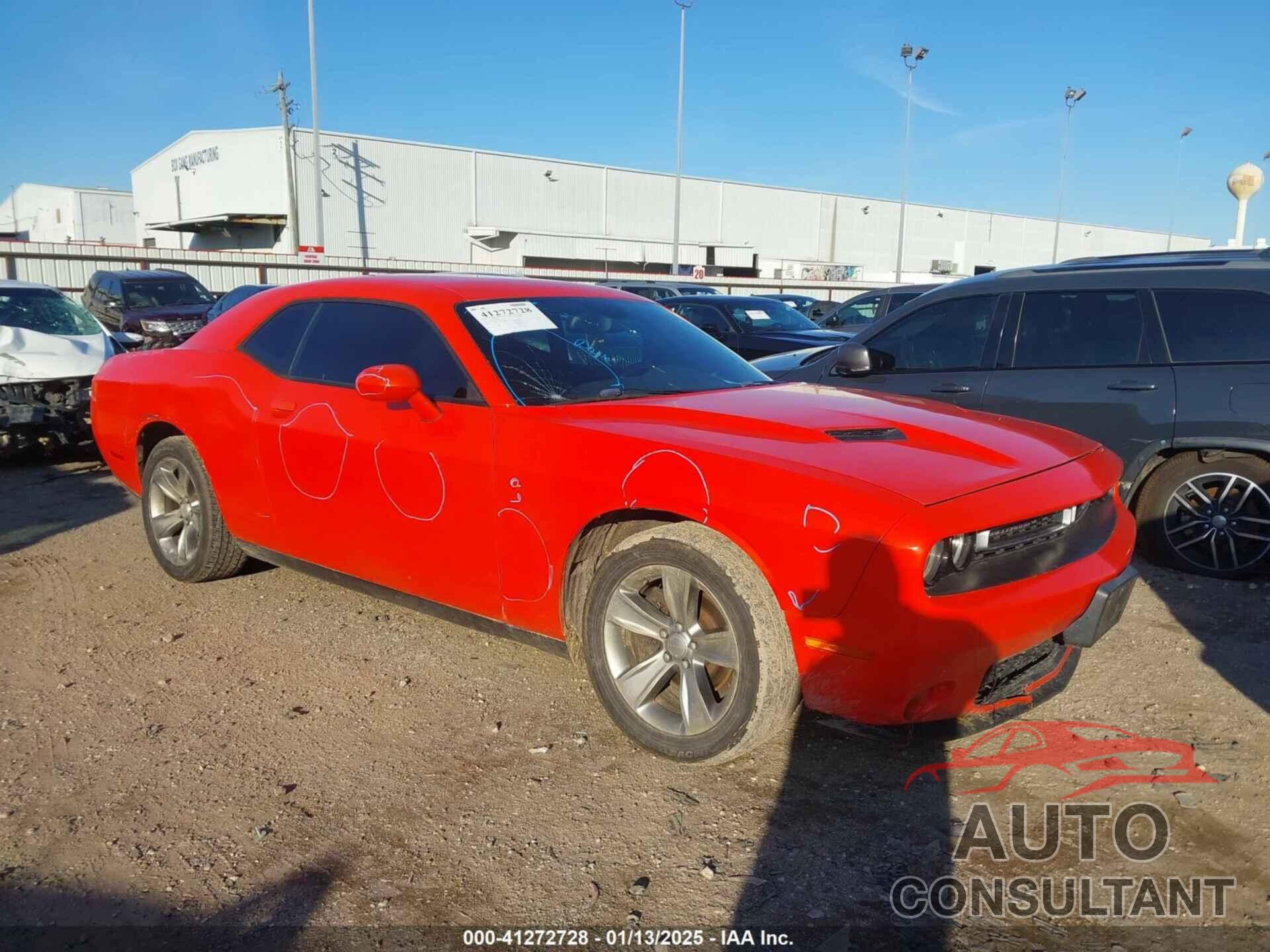 DODGE CHALLENGER 2016 - 2C3CDZAGXGH306876