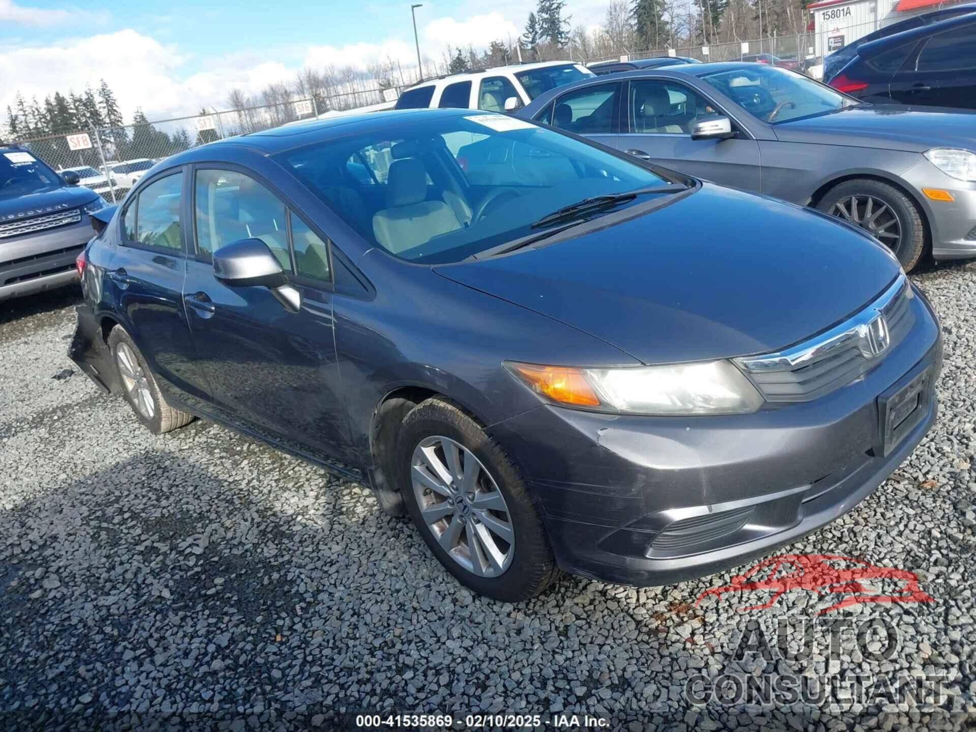 HONDA CIVIC 2012 - 19XFB2F80CE325983