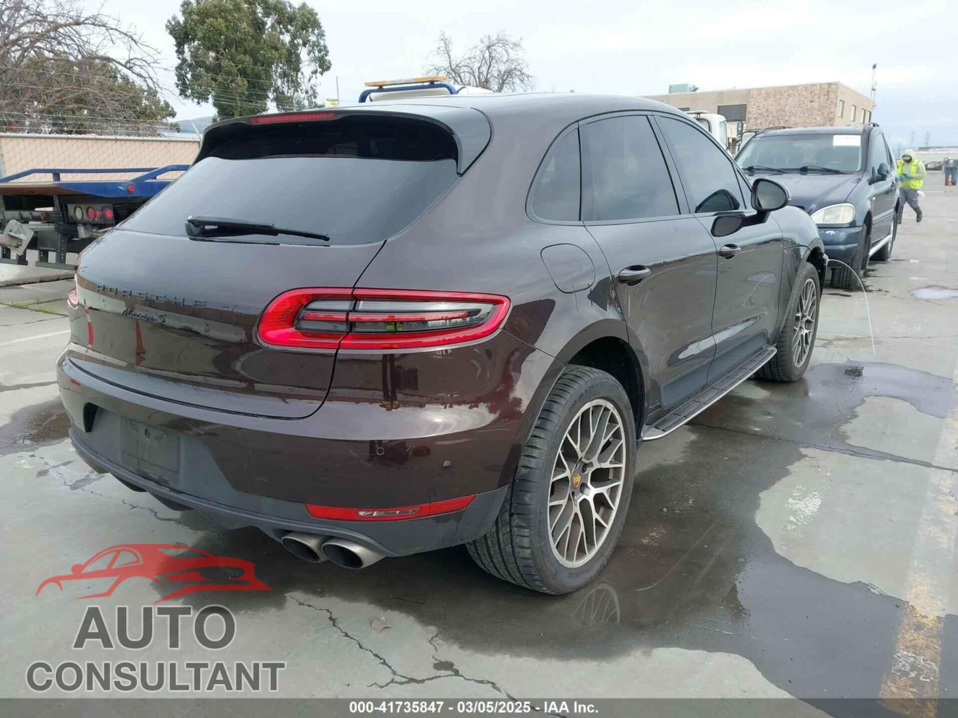 PORSCHE MACAN 2015 - WP1AB2A51FLB66506