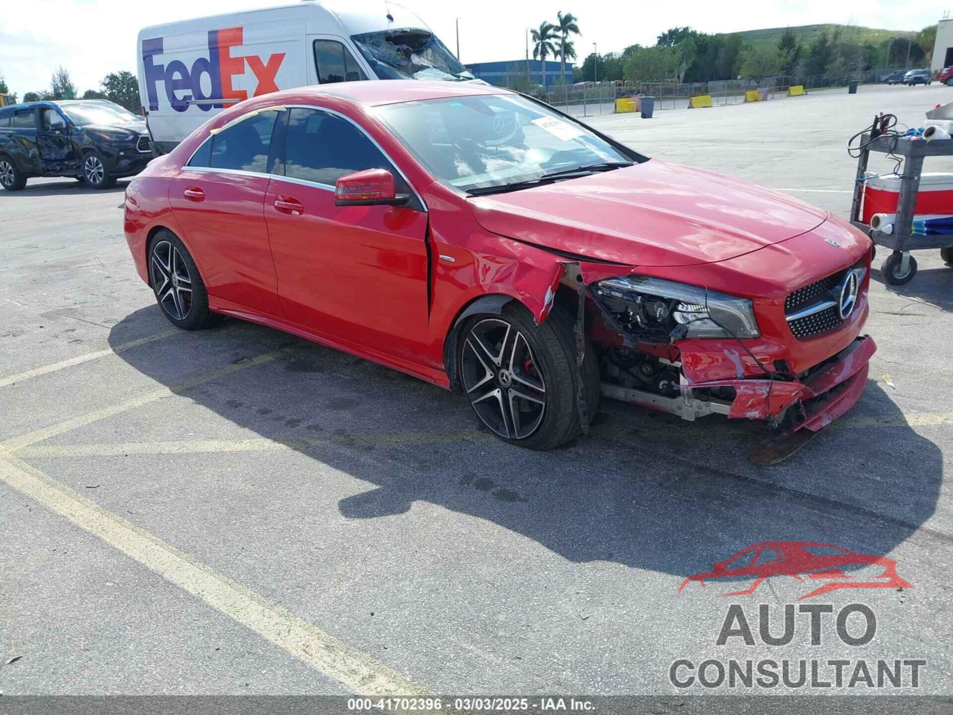 MERCEDES-BENZ CLA 250 2018 - WDDSJ4EBXJN545852