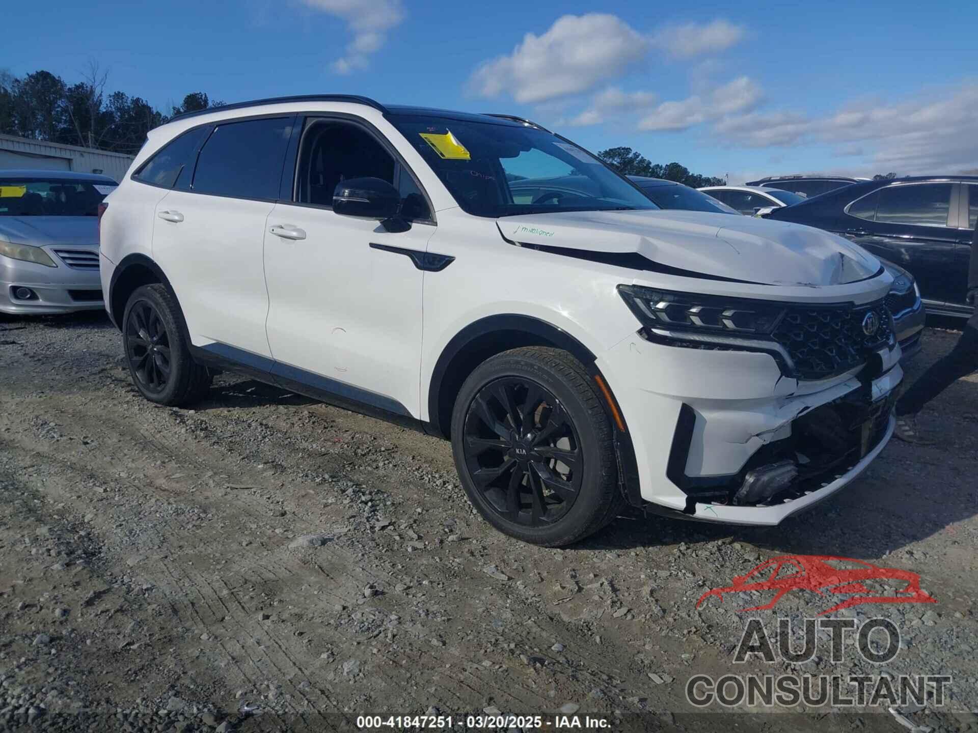 KIA SORENTO 2021 - 5XYRKDLF9MG053238