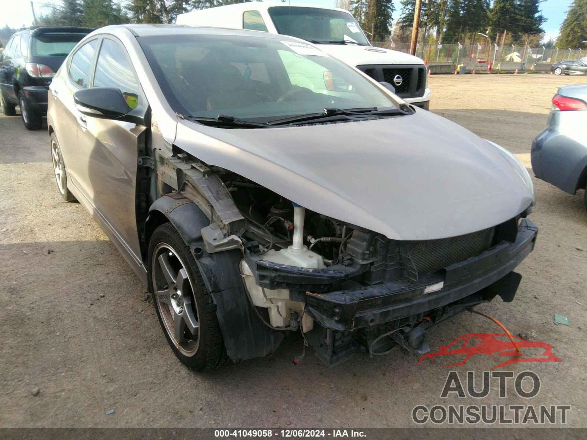 HYUNDAI ELANTRA 2013 - 5NPDH4AE6DH337535