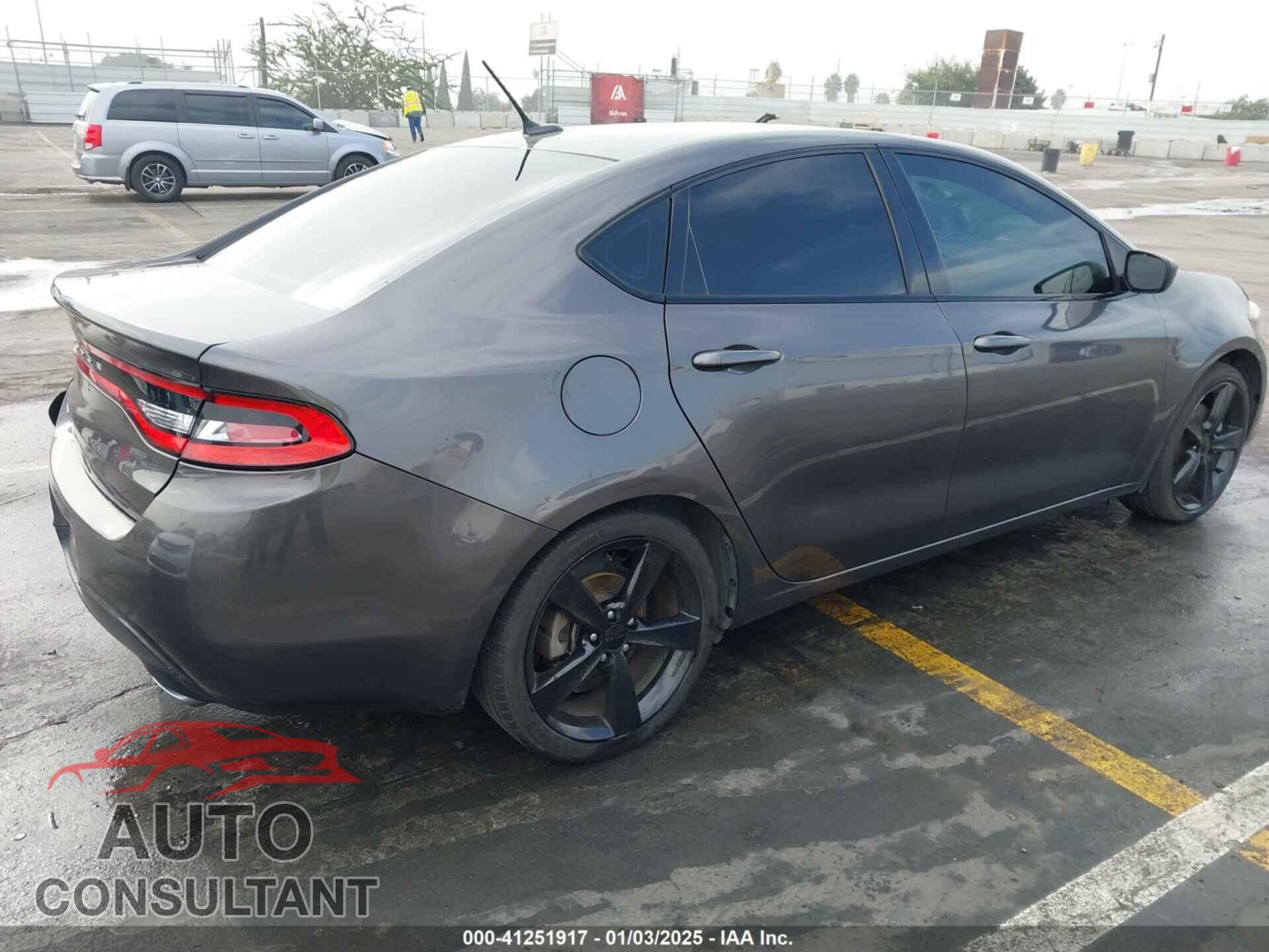 DODGE DART 2015 - 1C3CDFBB3FD345838