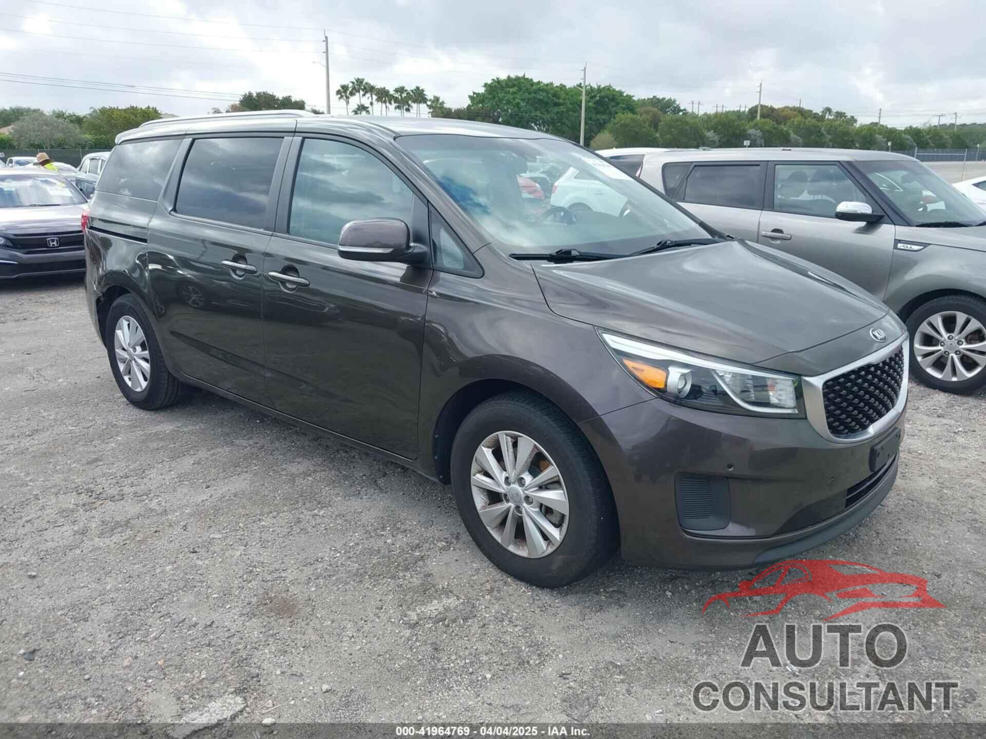 KIA SEDONA 2018 - KNDMB5C15J6382599