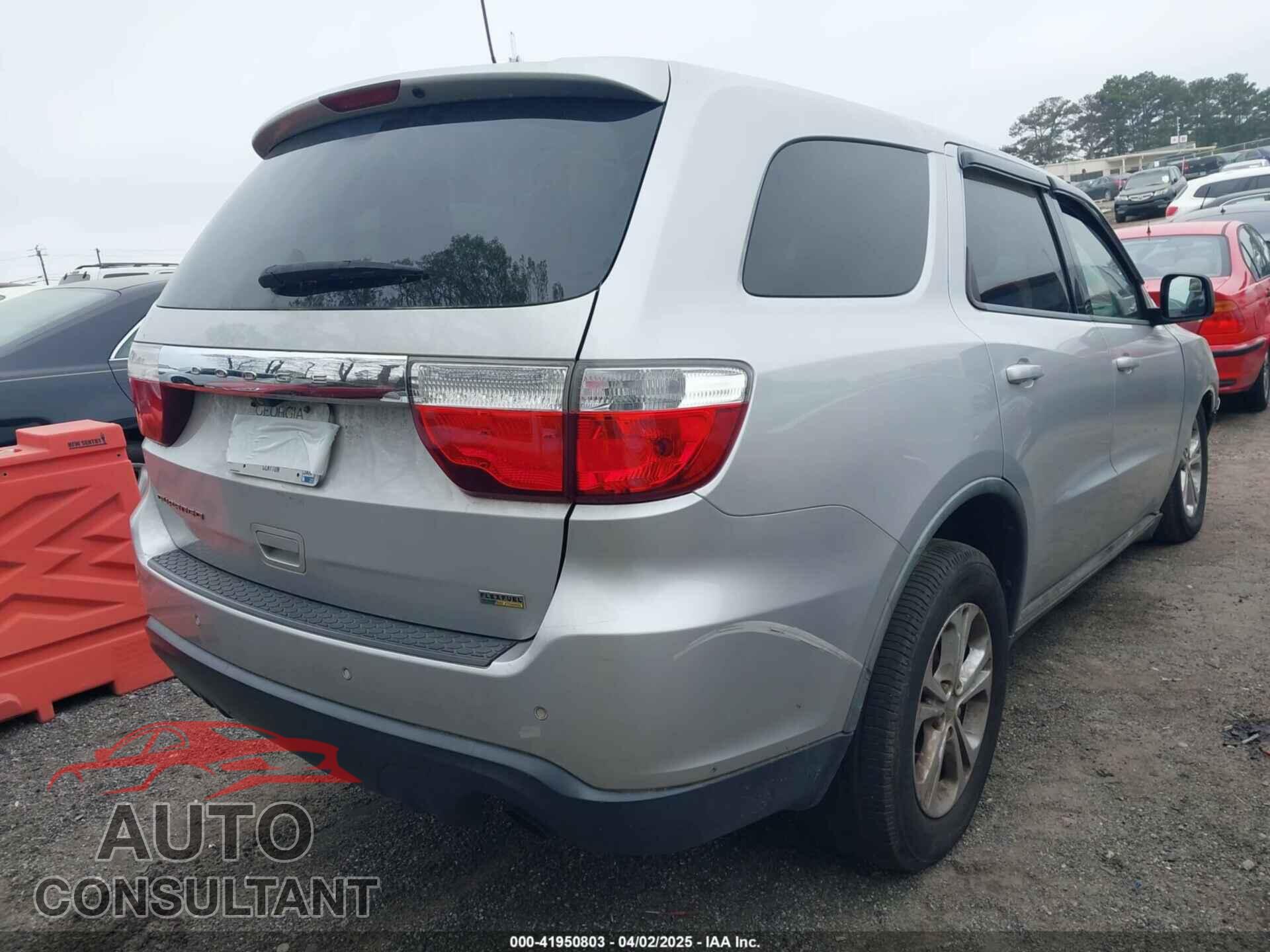 DODGE DURANGO 2011 - 1D4RD2GG4BC741881