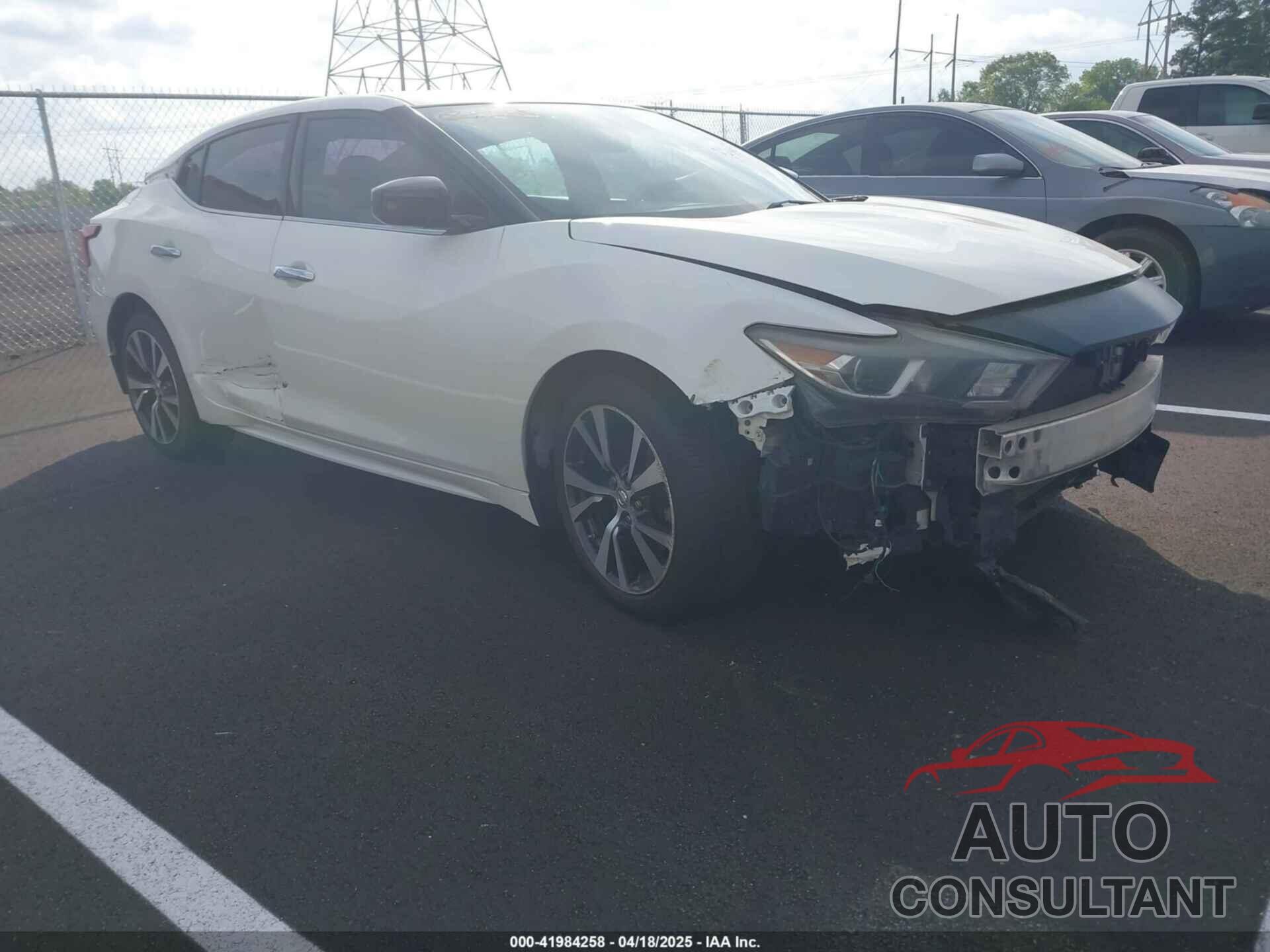 NISSAN MAXIMA 2017 - 1N4AA6AP8HC365378