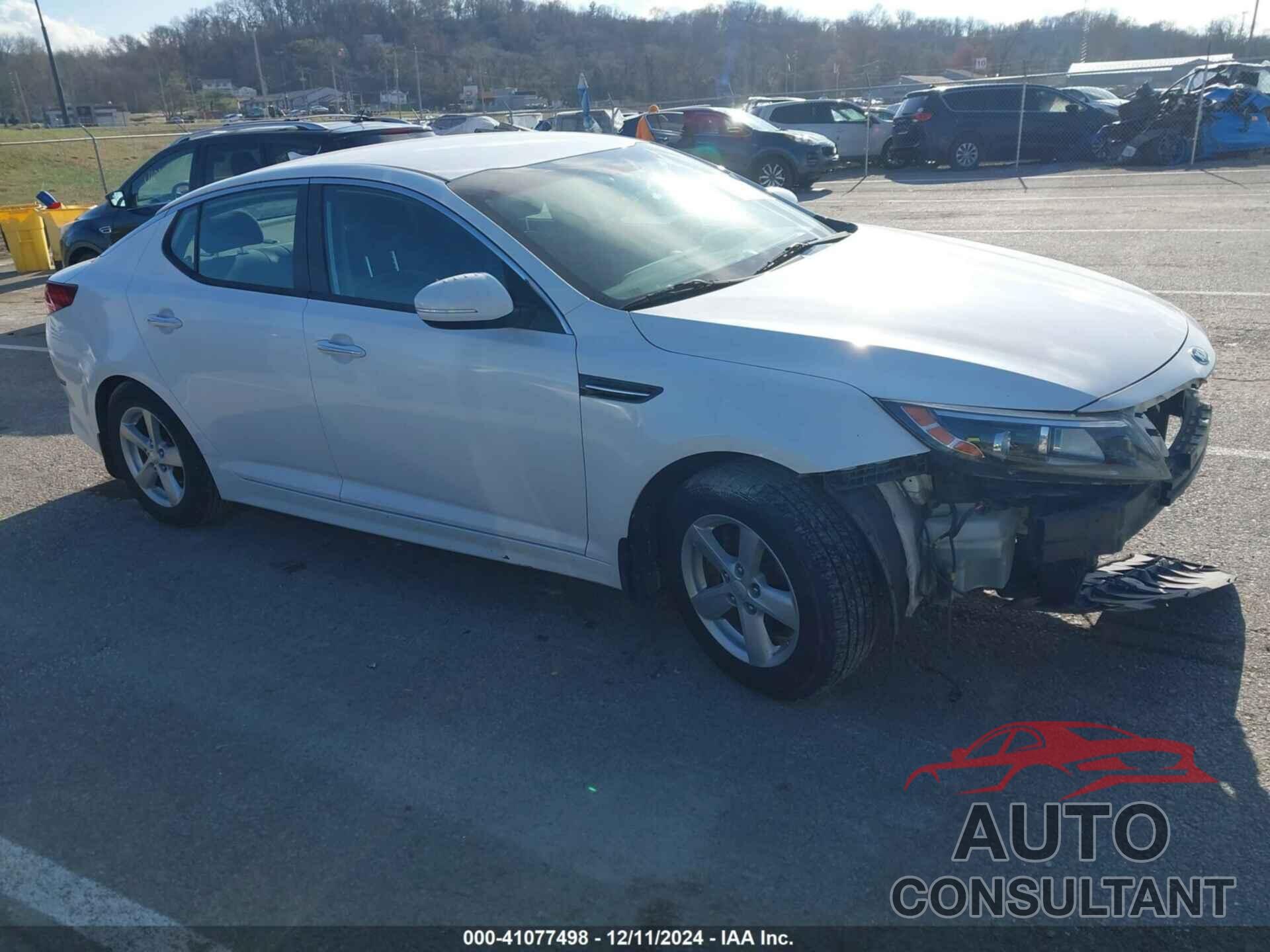 KIA OPTIMA 2015 - KNAGM4A74F5657396