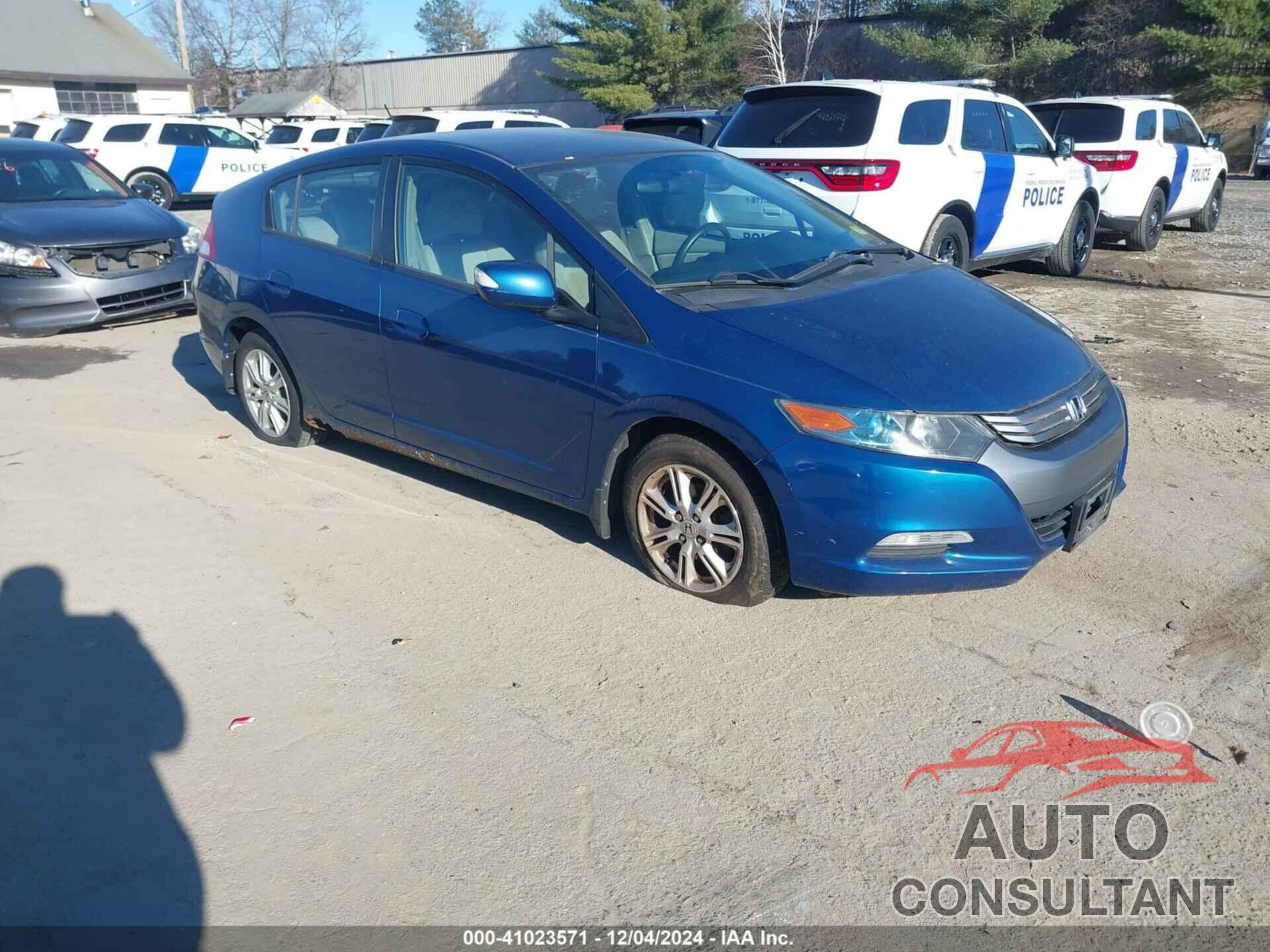 HONDA INSIGHT 2011 - JHMZE2H72BS000058