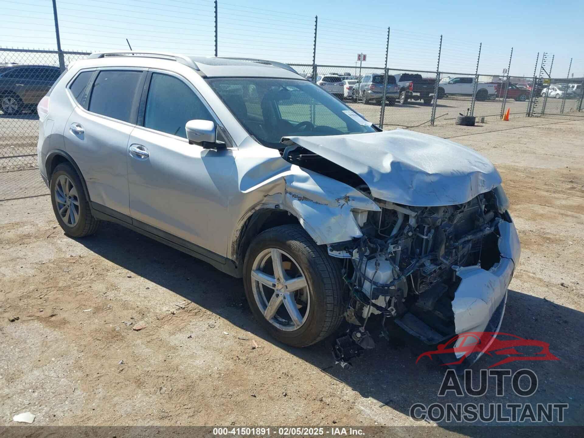 NISSAN ROGUE 2015 - 5N1AT2MT9FC799128
