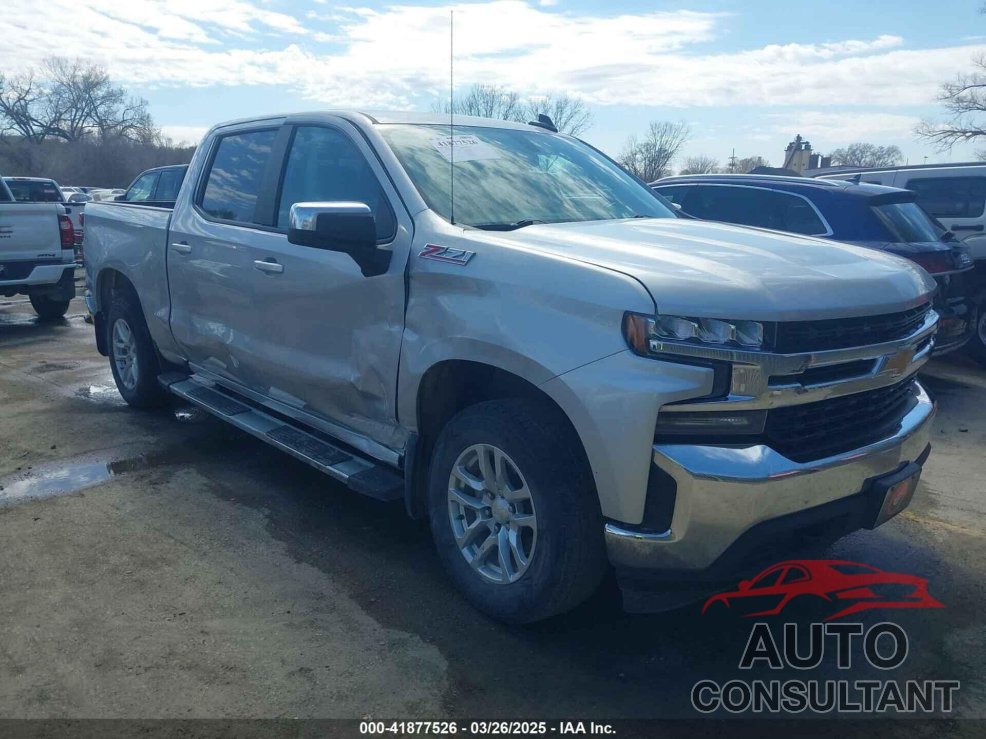 CHEVROLET SILVERADO 1500 2020 - 1GCUYDED2LZ287757