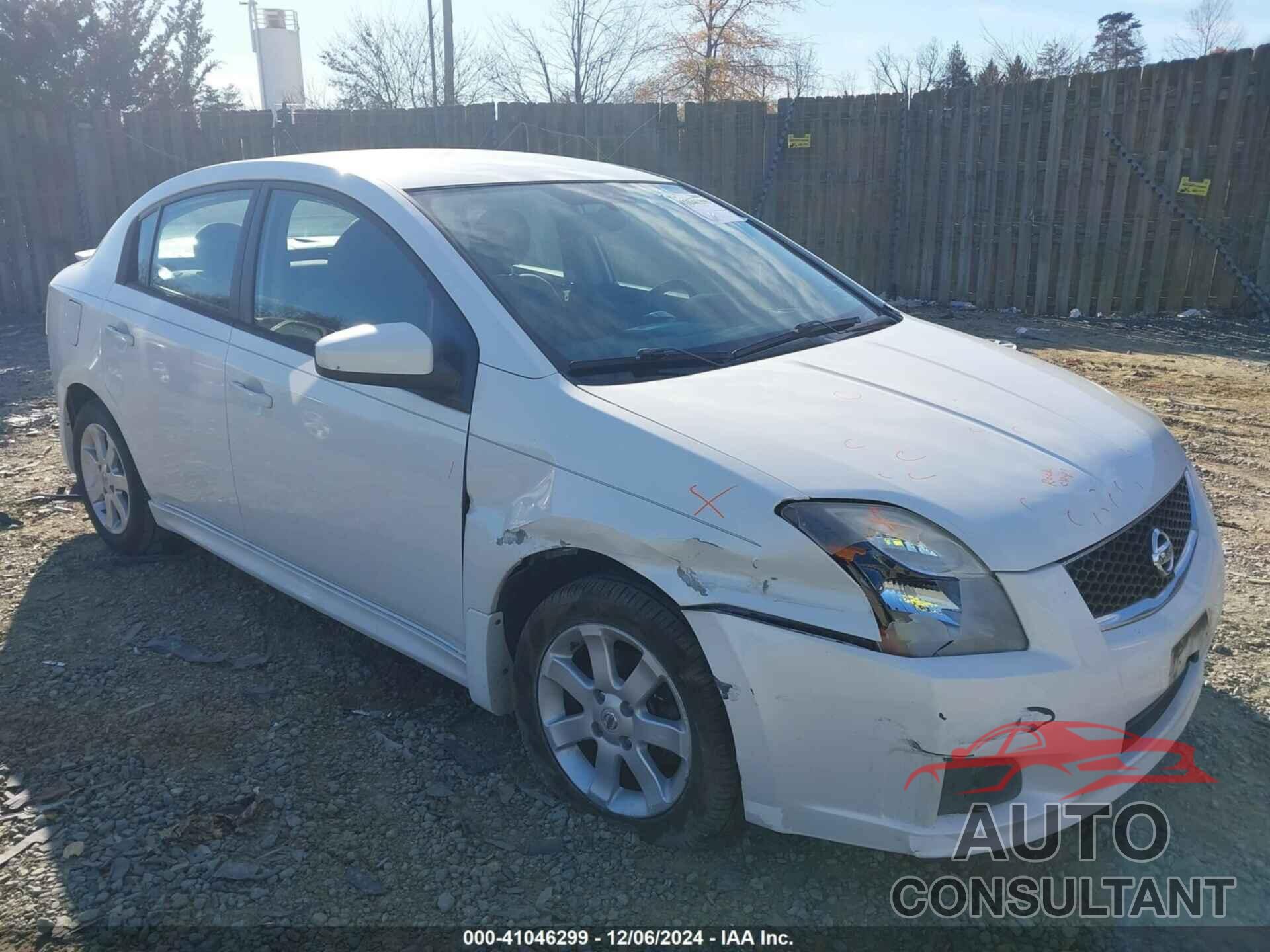 NISSAN SENTRA 2010 - 3N1AB6AP3AL726911