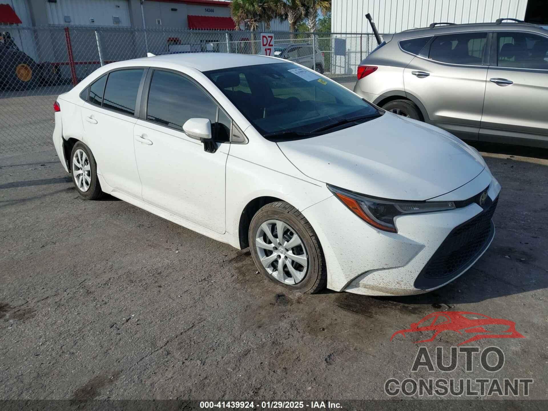 TOYOTA COROLLA 2021 - JTDVPMAE5MJ121268