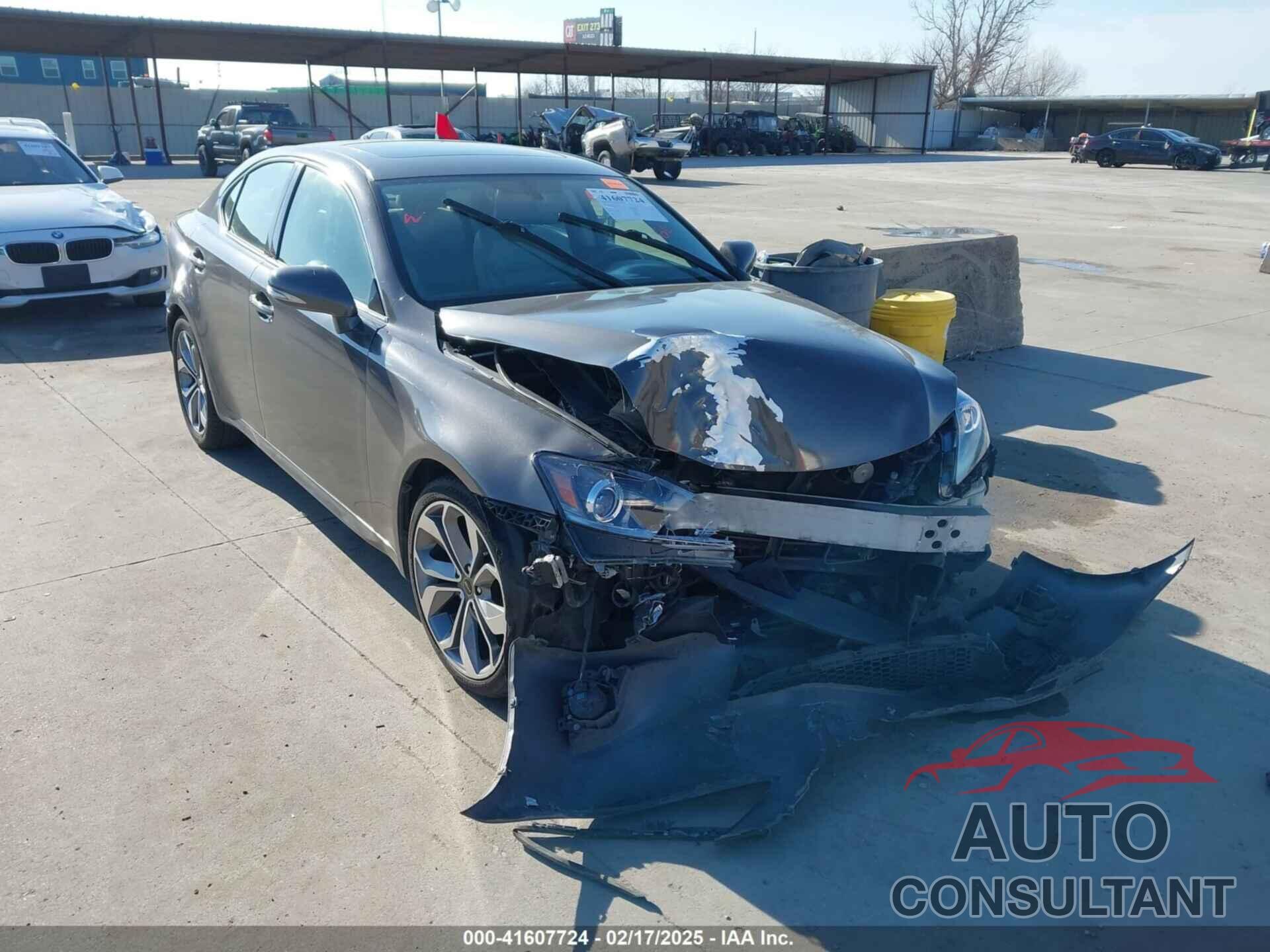 LEXUS IS 250 2012 - JTHBF5C22C5163112