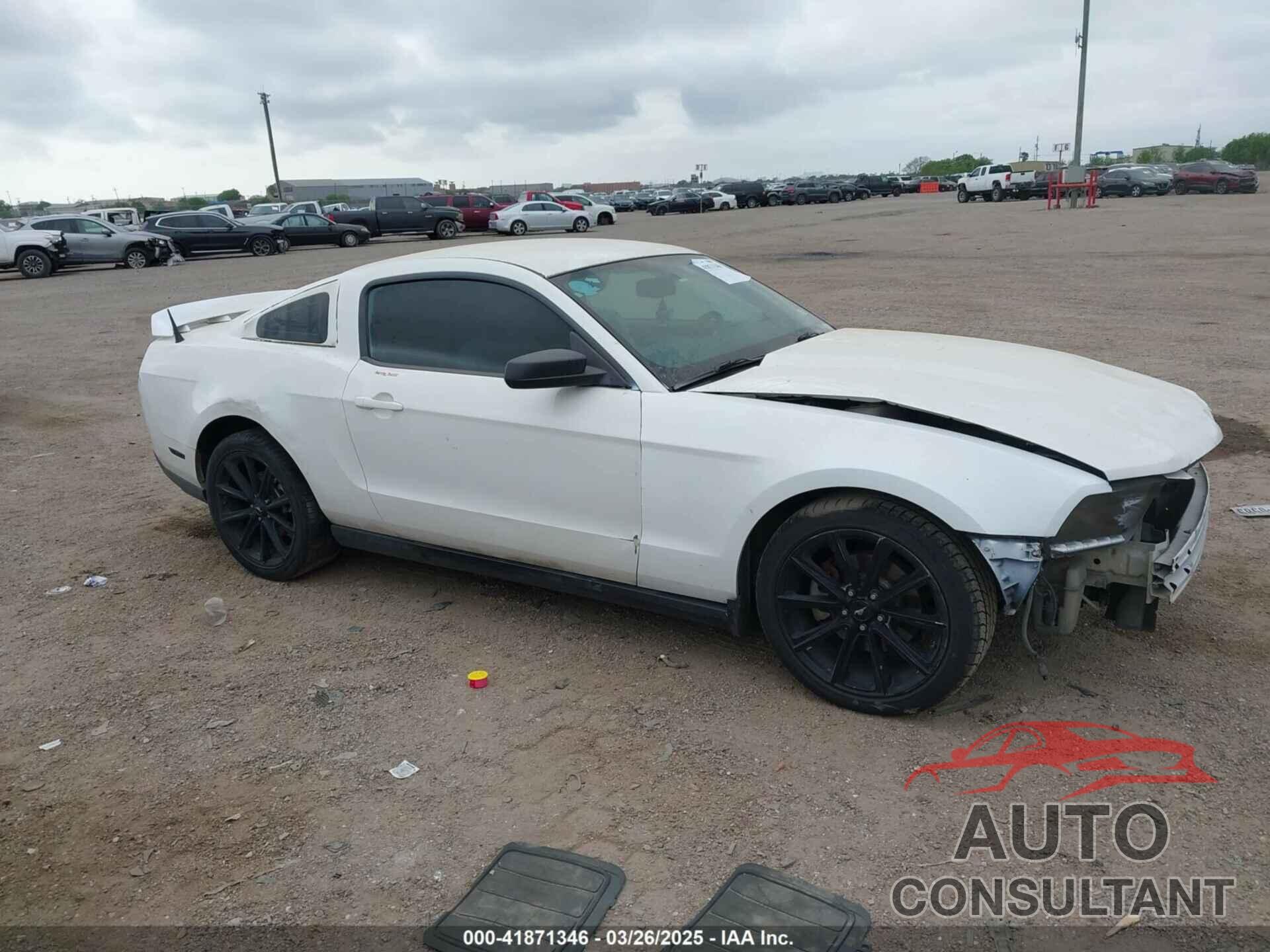 FORD MUSTANG 2012 - 1ZVBP8AM6C5211096