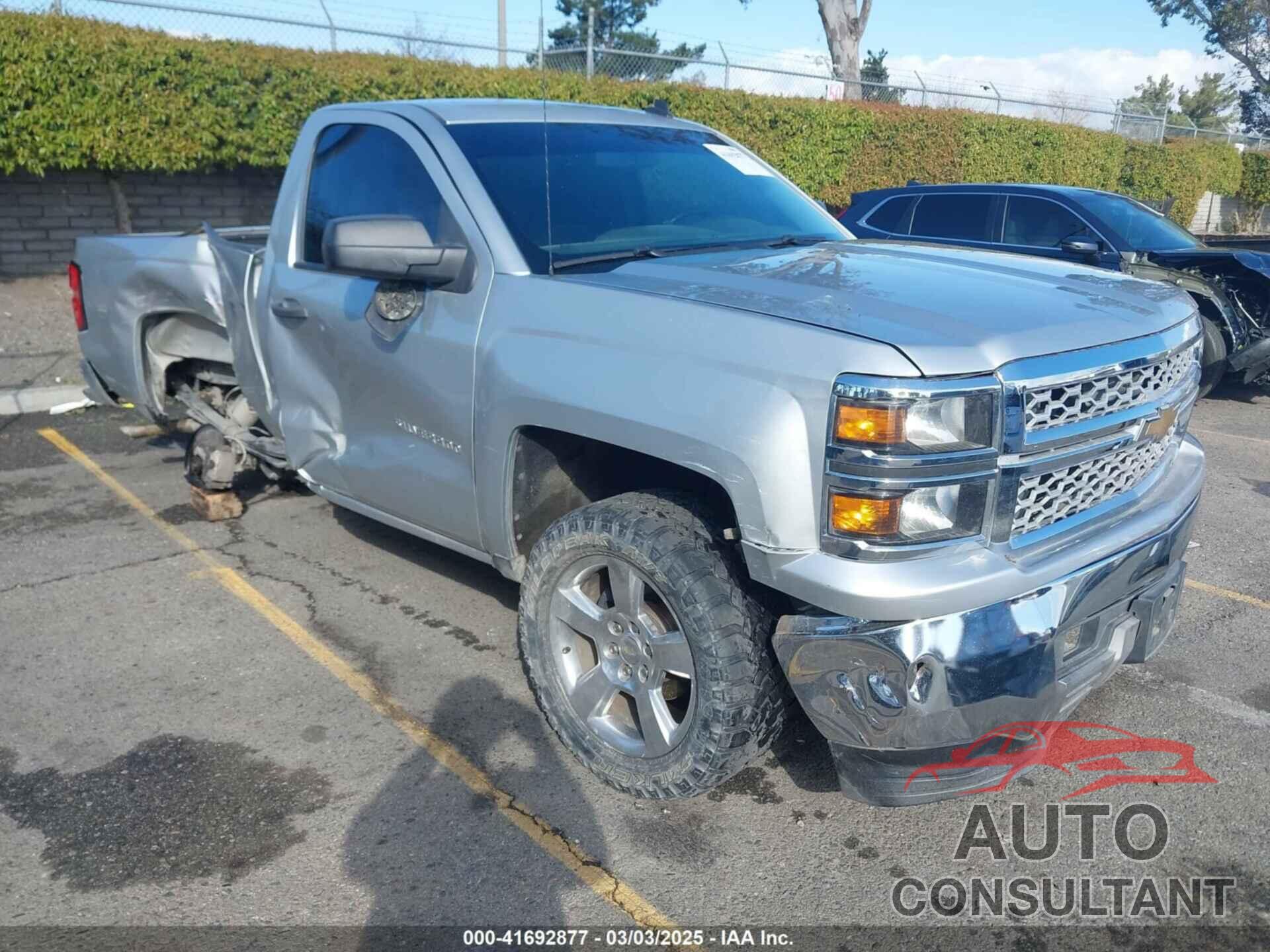 CHEVROLET SILVERADO 1500 2014 - 1GCNCREH2EZ303297