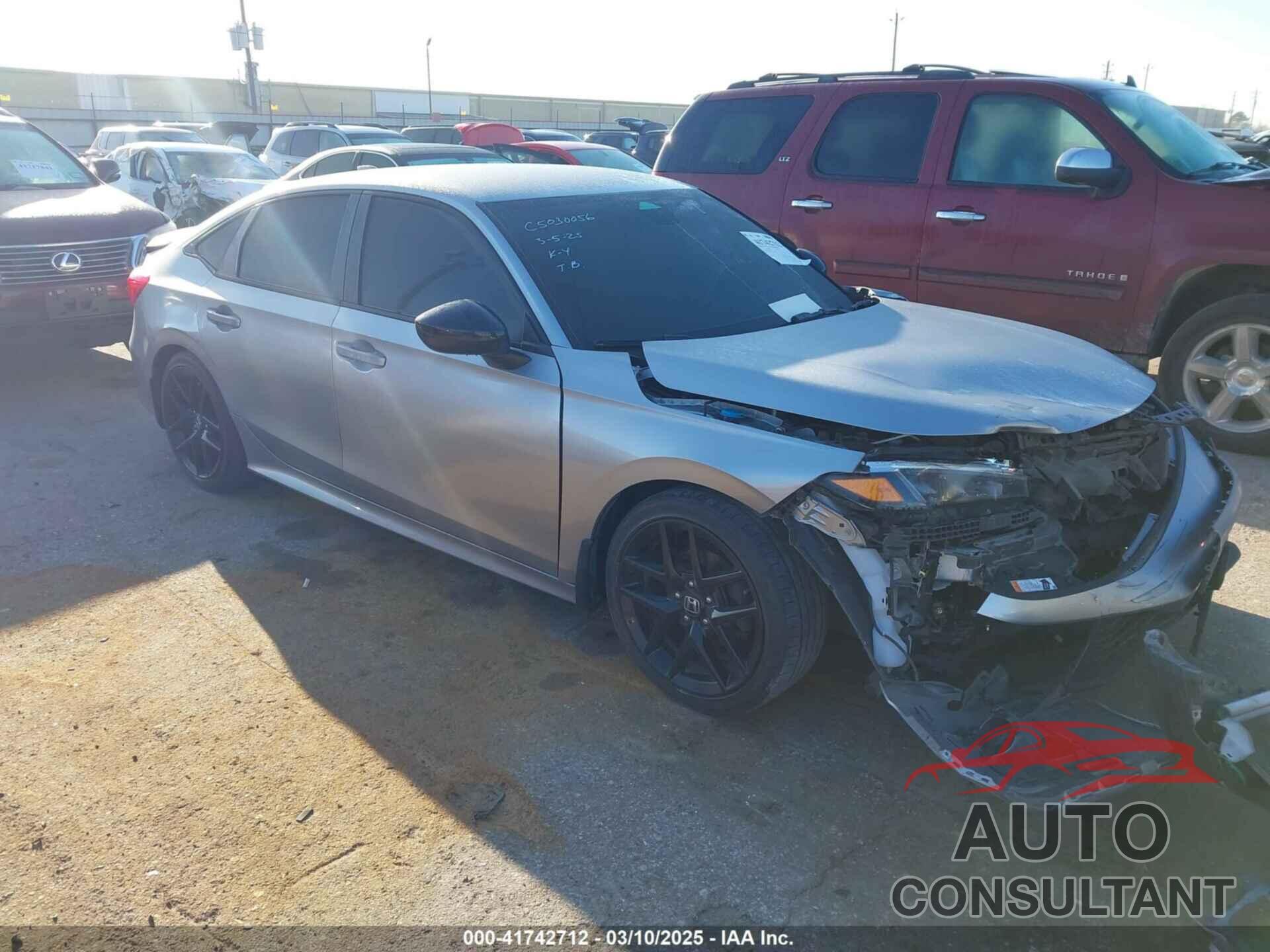 HONDA CIVIC 2022 - 2HGFE2F57NH557891