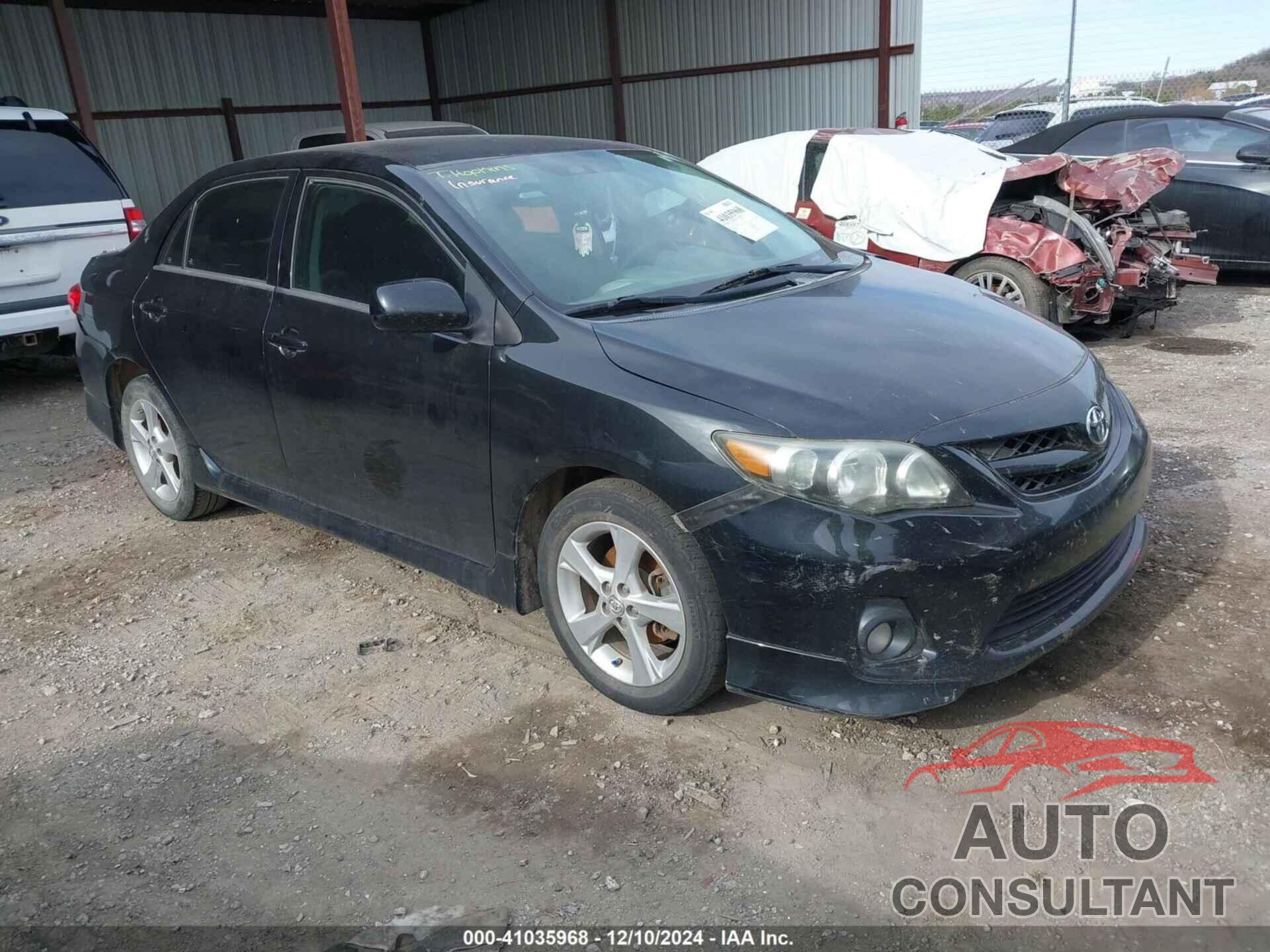 TOYOTA COROLLA 2013 - 5YFBU4EE5DP136810
