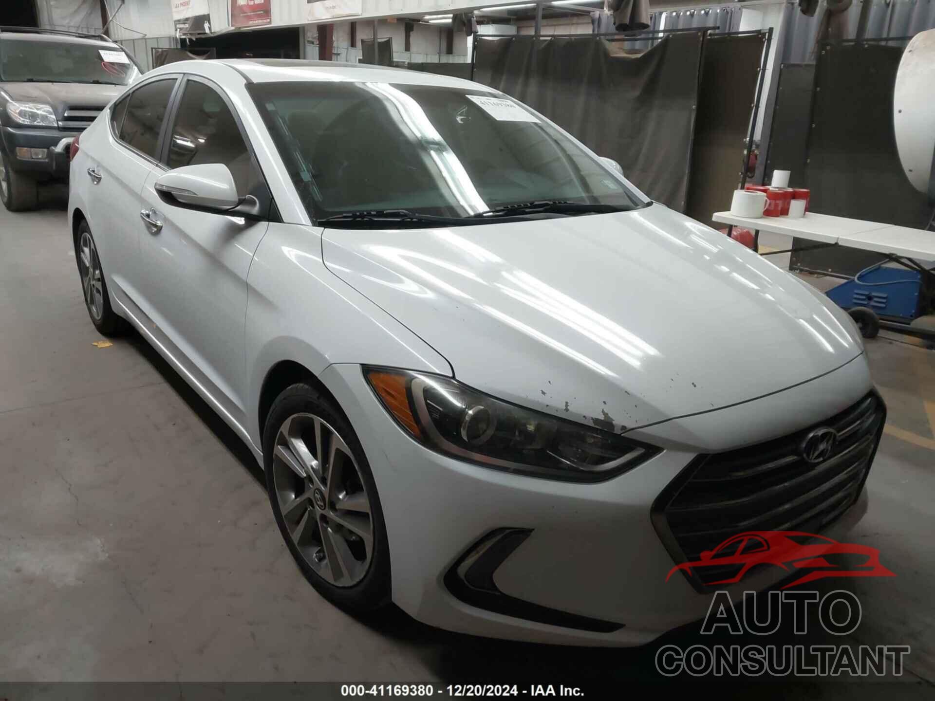 HYUNDAI ELANTRA 2017 - 5NPD84LFXHH028761