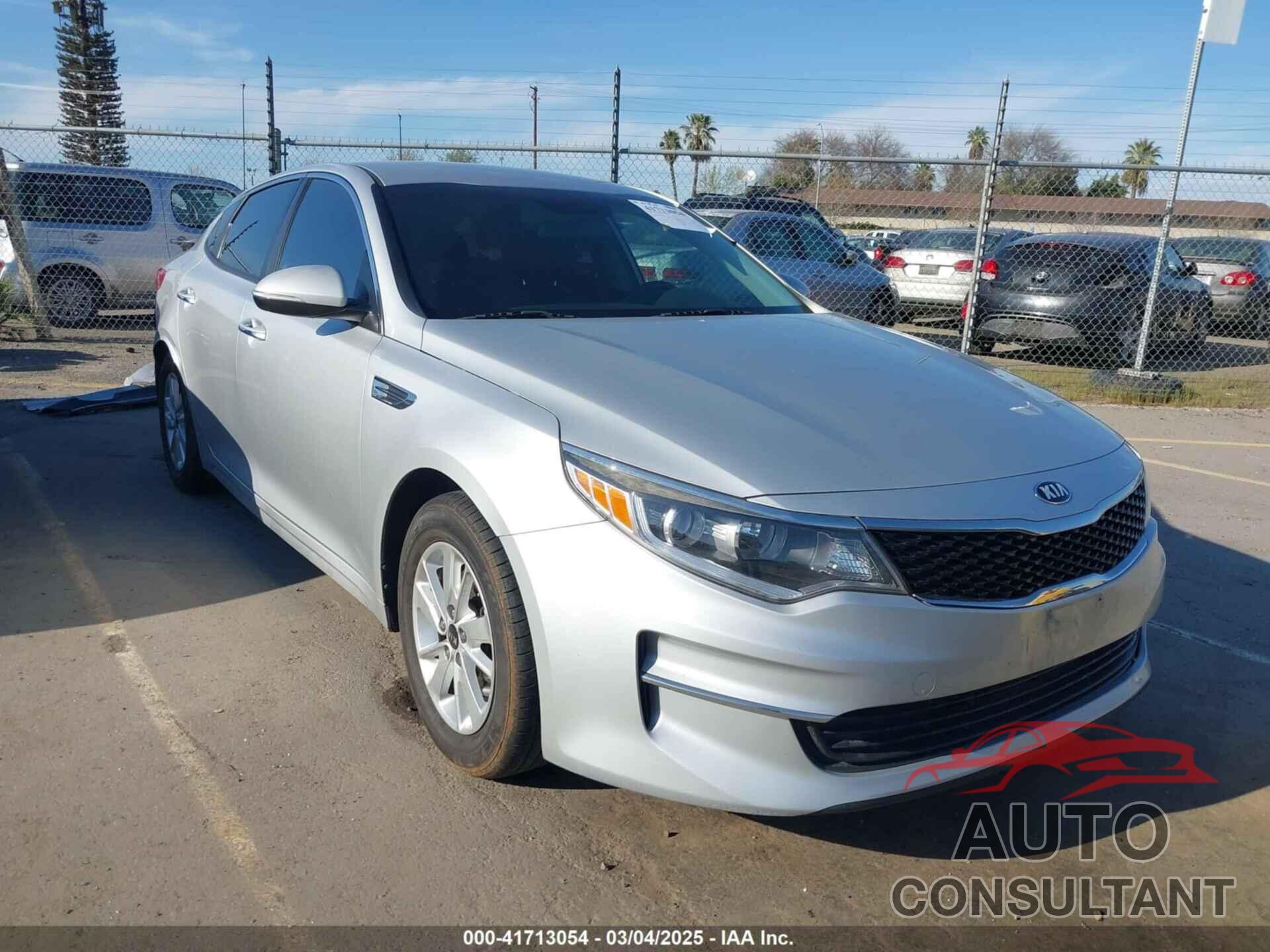 KIA OPTIMA 2016 - KNAGT4L35G5105744