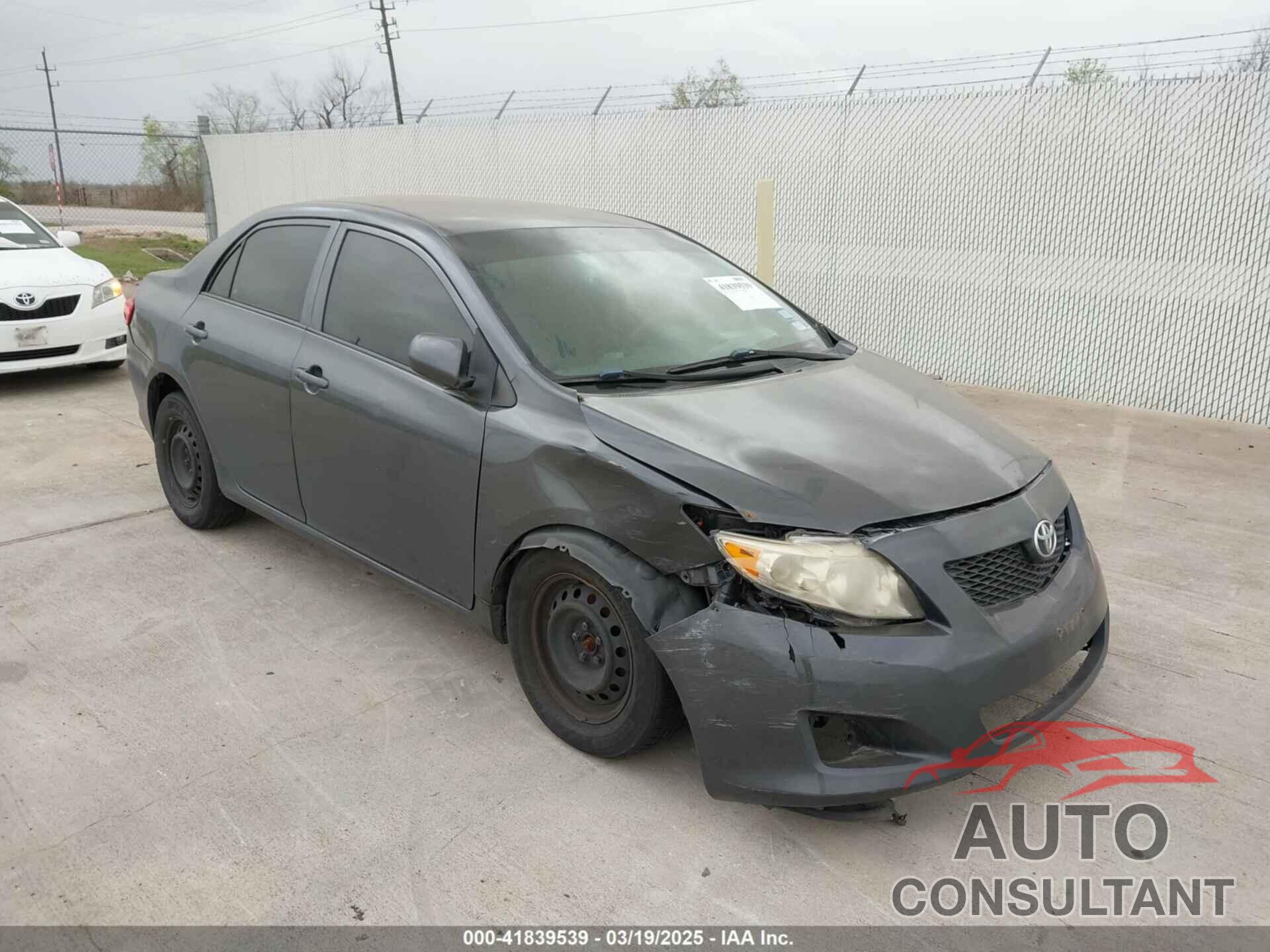 TOYOTA COROLLA 2010 - 2T1BU4EE9AC310258