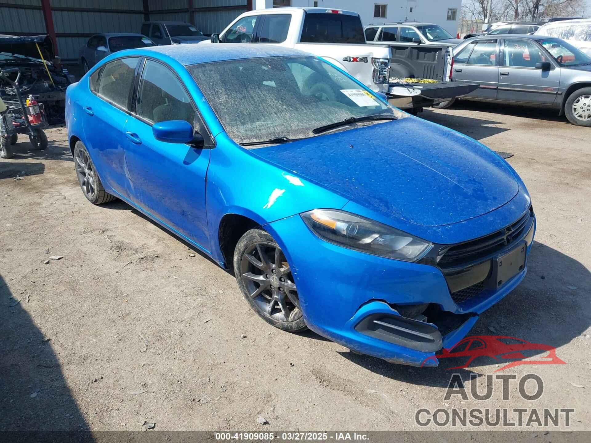 DODGE DART 2016 - 1C3CDFAAXGD530477