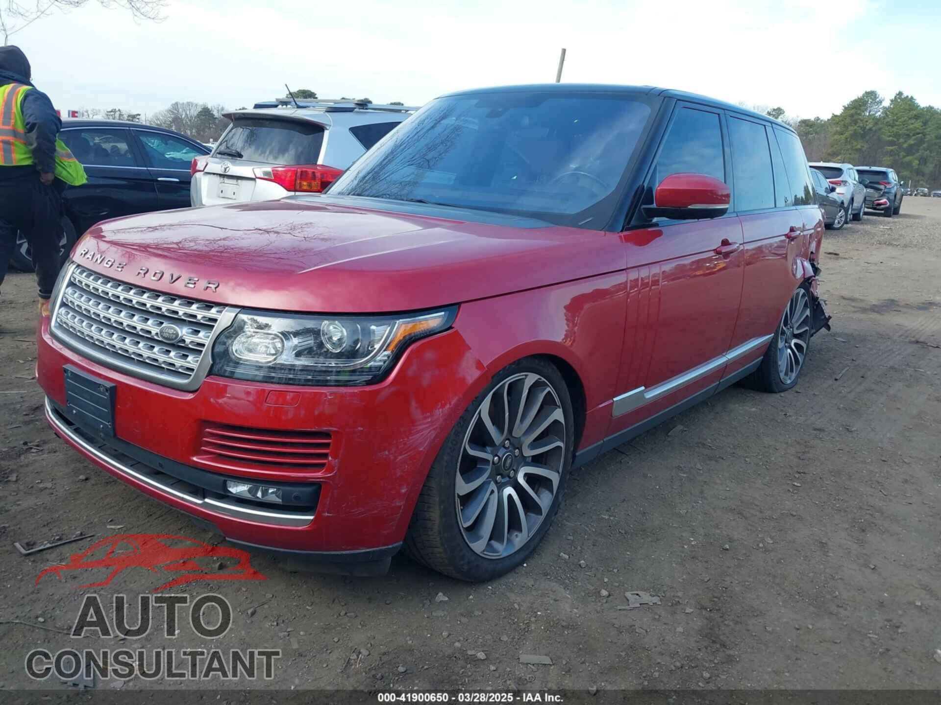 LAND ROVER RANGE ROVER 2016 - SALGS2EF4GA288202
