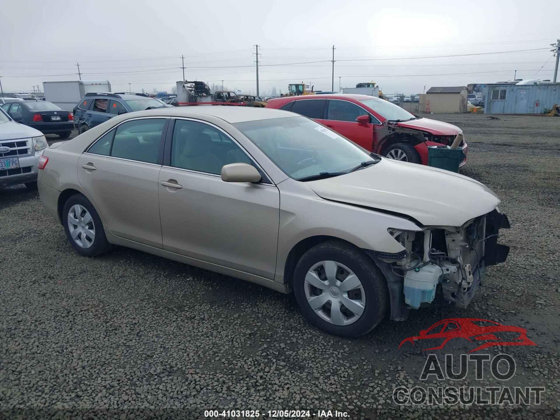 TOYOTA CAMRY 2009 - 4T4BE46K19R078238