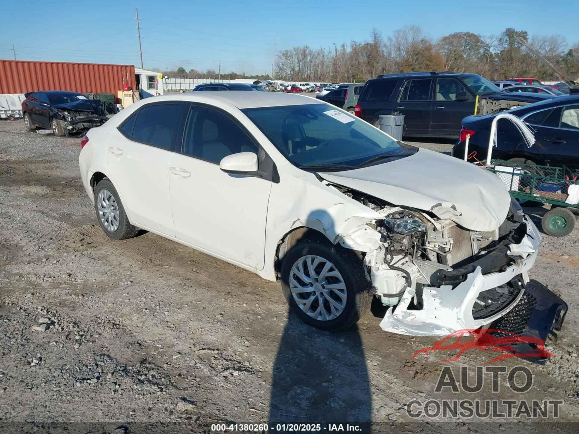 TOYOTA COROLLA 2019 - 5YFBURHE8KP897241